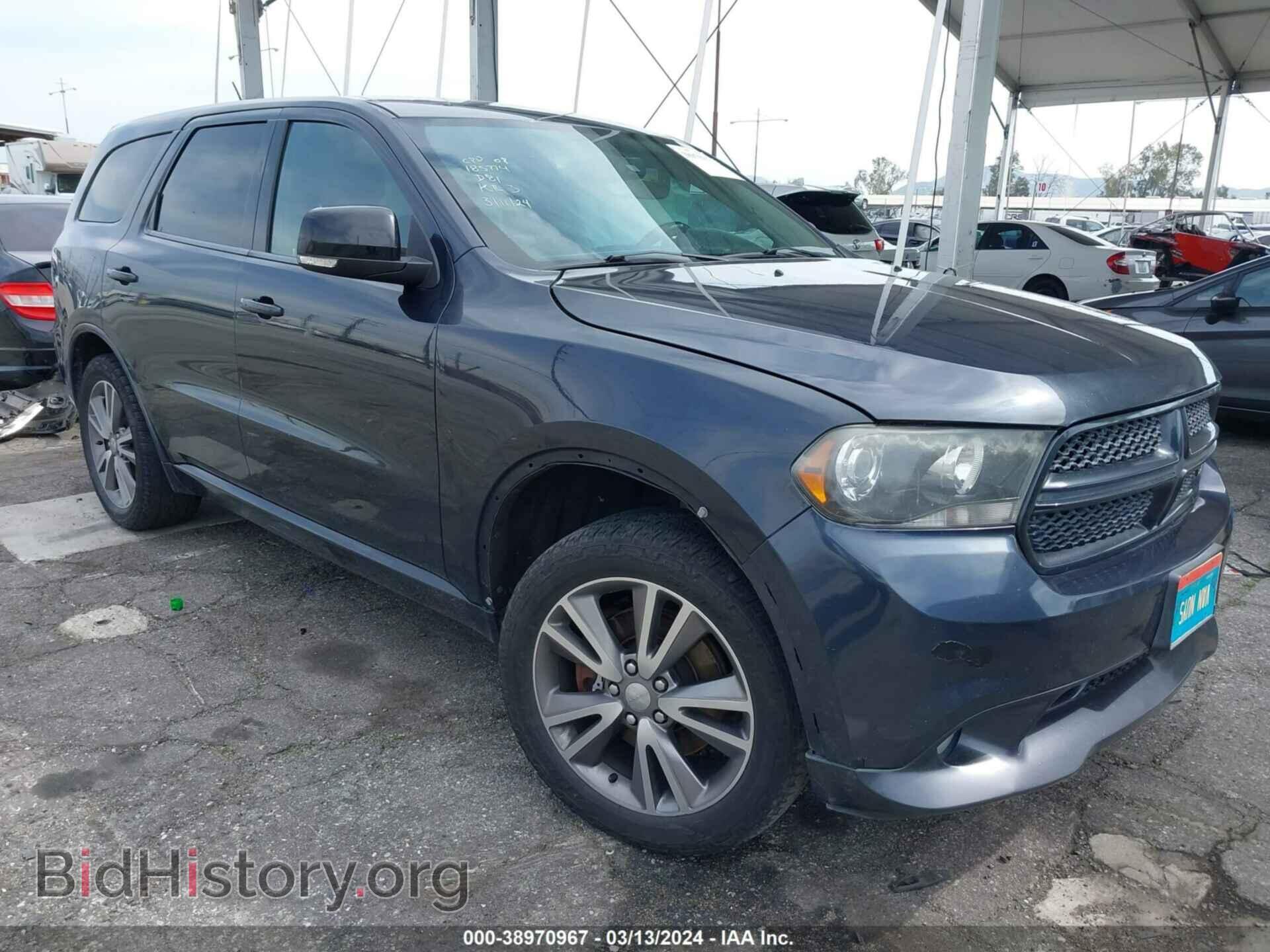 Photo 1C4SDHCT7DC680307 - DODGE DURANGO 2013