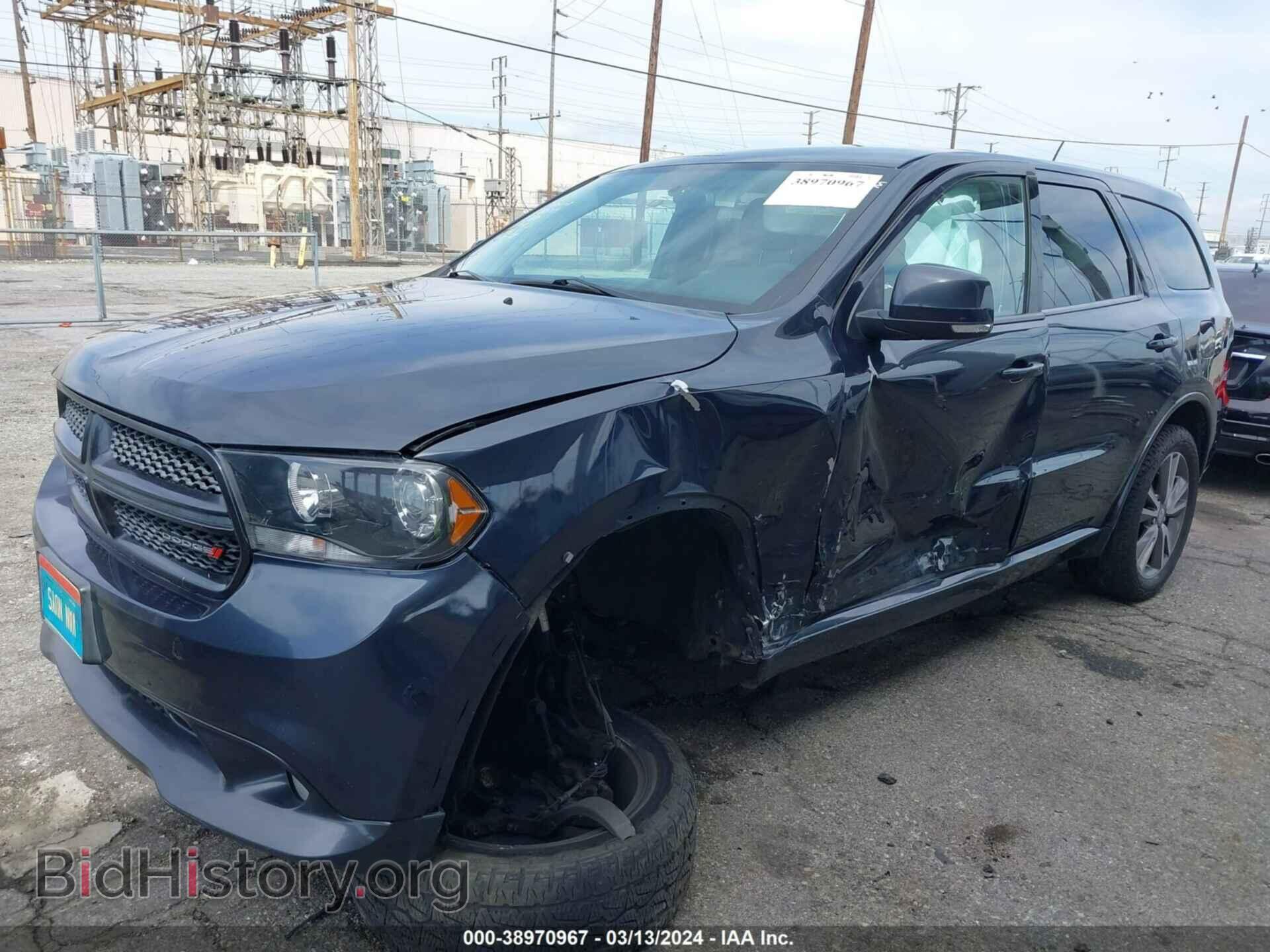 2013 DODGE DURANGO - VIN: 1C4SDHCT7DC680307 - Photo 2