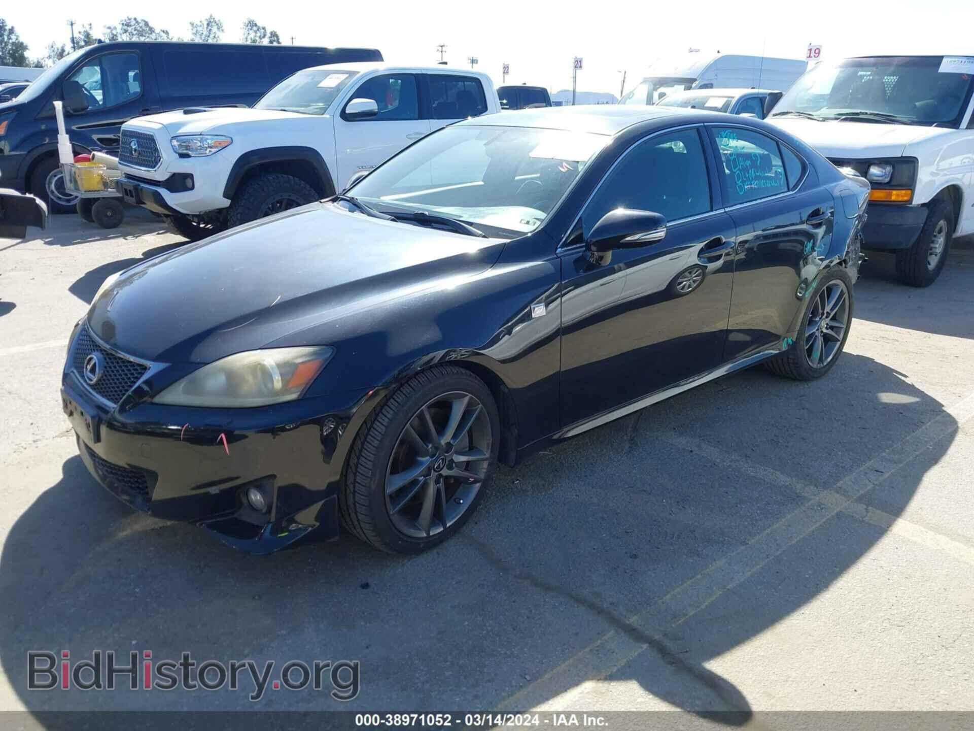 2012 LEXUS IS 350 - VIN: JTHBE5C22C5029591 - Photo 2