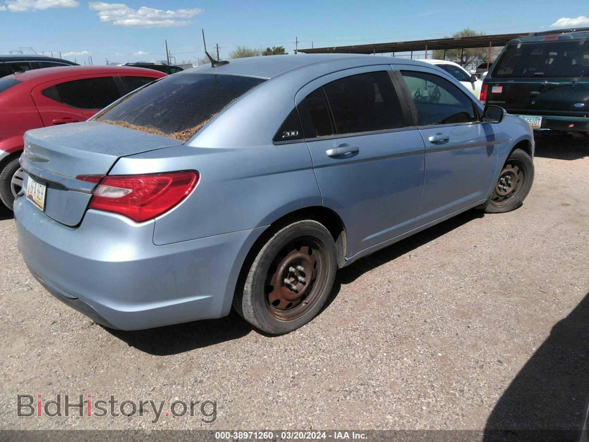 2014 CHRYSLER 200 - VIN: 1C3CCBAB4EN206968 - Фото 4