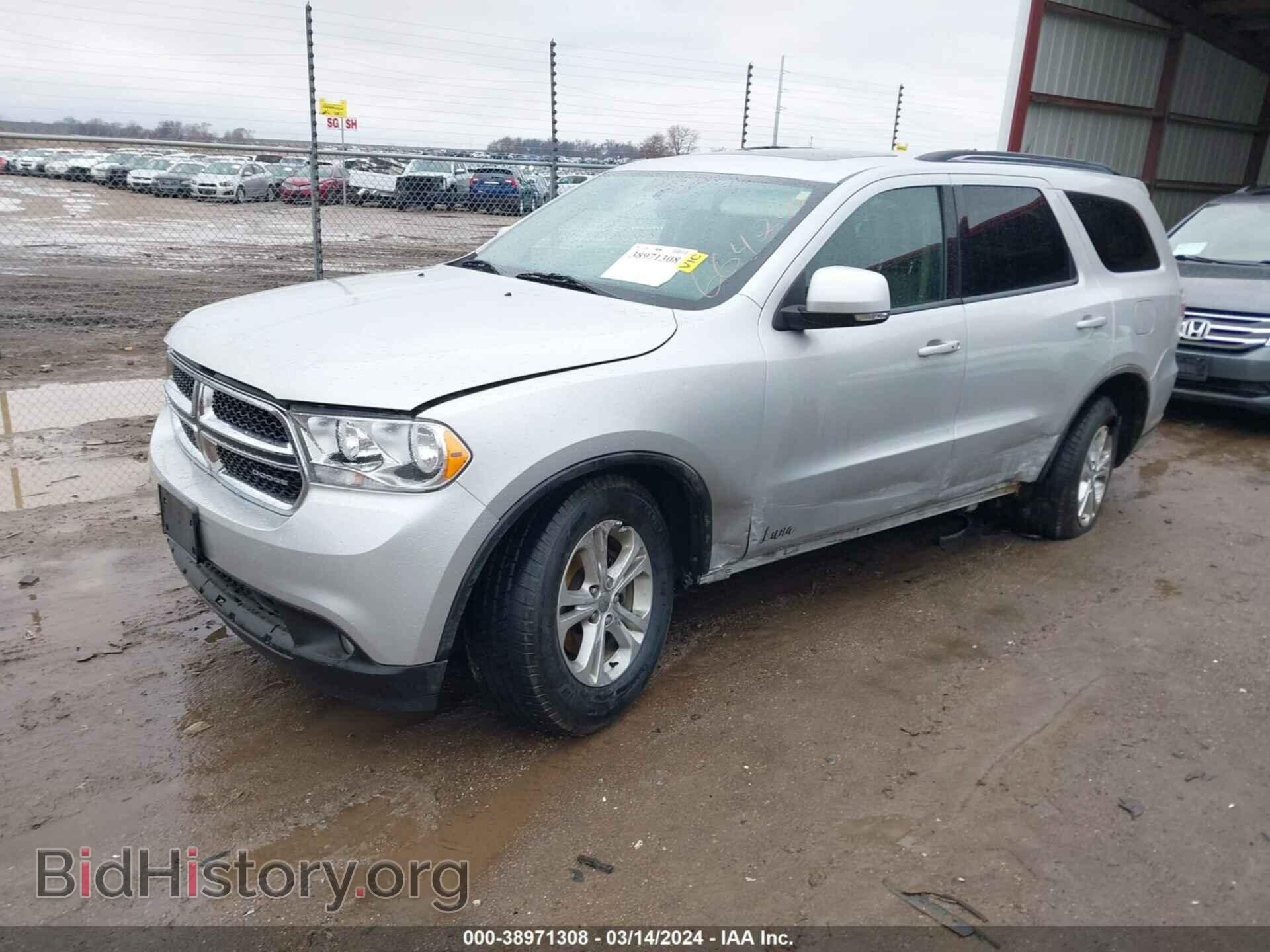 2012 DODGE DURANGO - VIN: 1C4RDJDG8CC198158 - Фото 2