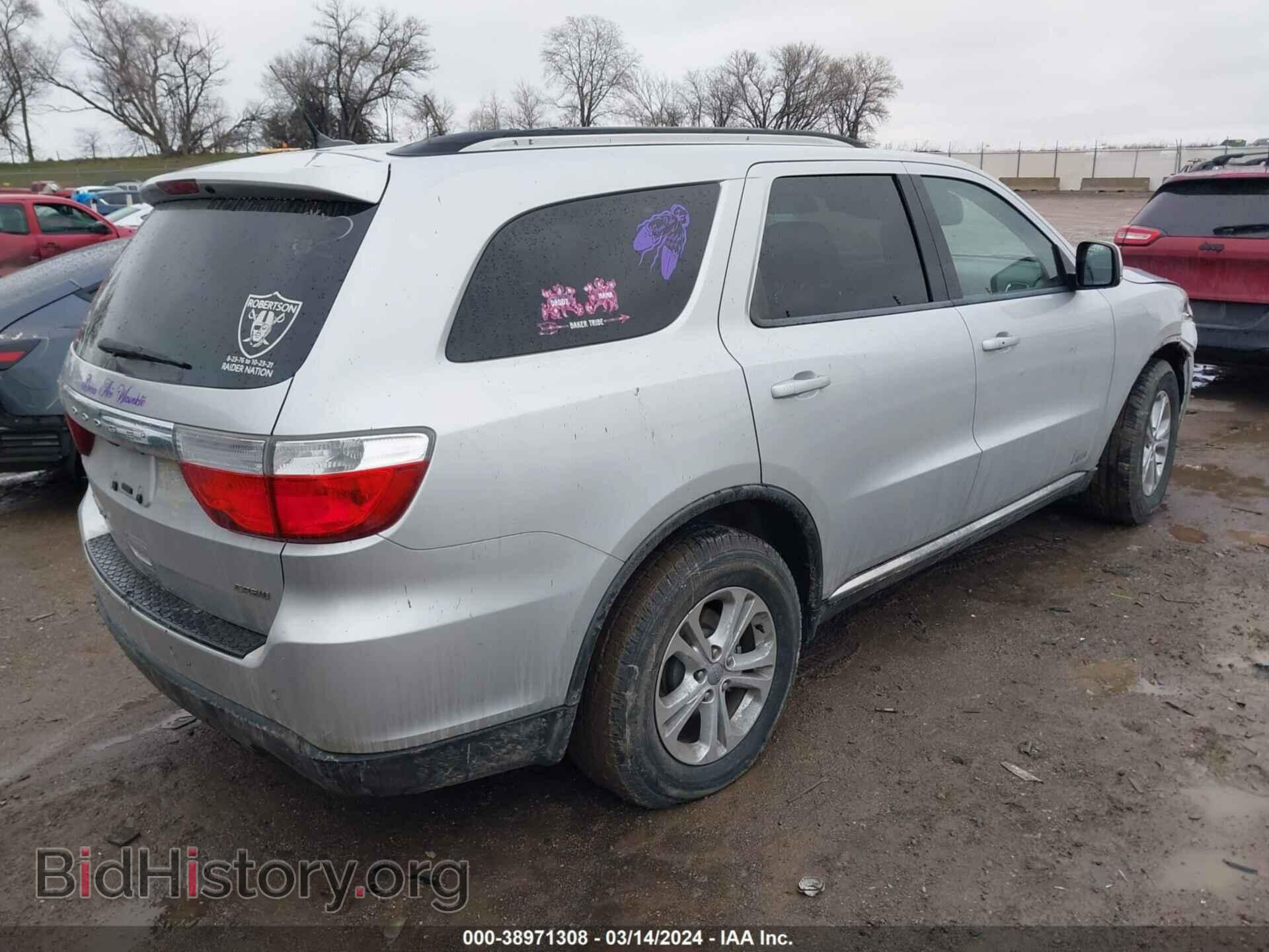 2012 DODGE DURANGO - VIN: 1C4RDJDG8CC198158 - Фото 4
