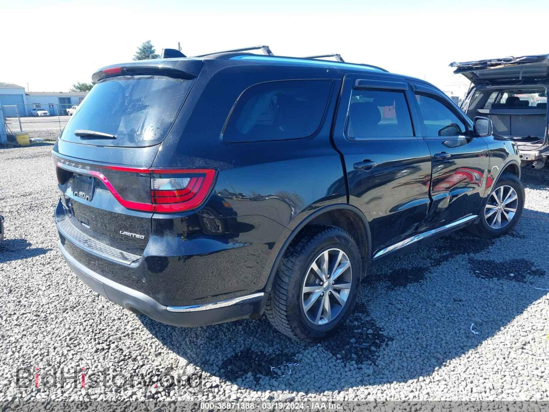 2016 DODGE DURANGO - VIN: 1C4RDJDG8GC424737 - Фото 4