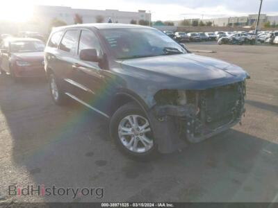2015 Dodge DURANGO SXT, black — VIN 1C4RDJAG2FC827048, IAAI