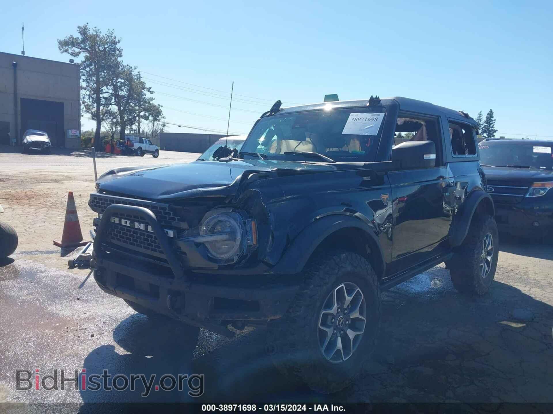 2021 FORD BRONCO - VIN: 1FMDE5CHXMLA60739 - Фото 2