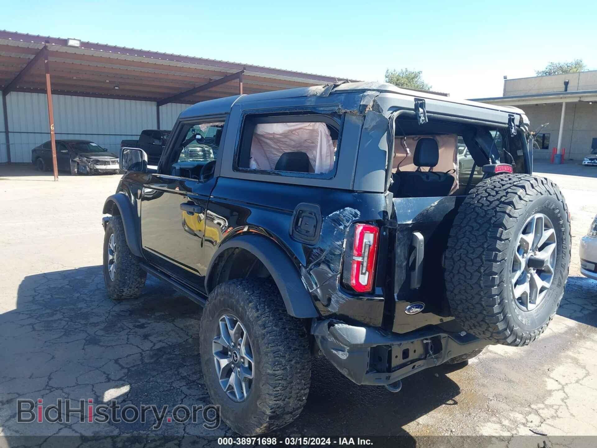 2021 FORD BRONCO - VIN: 1FMDE5CHXMLA60739 - Фото 3