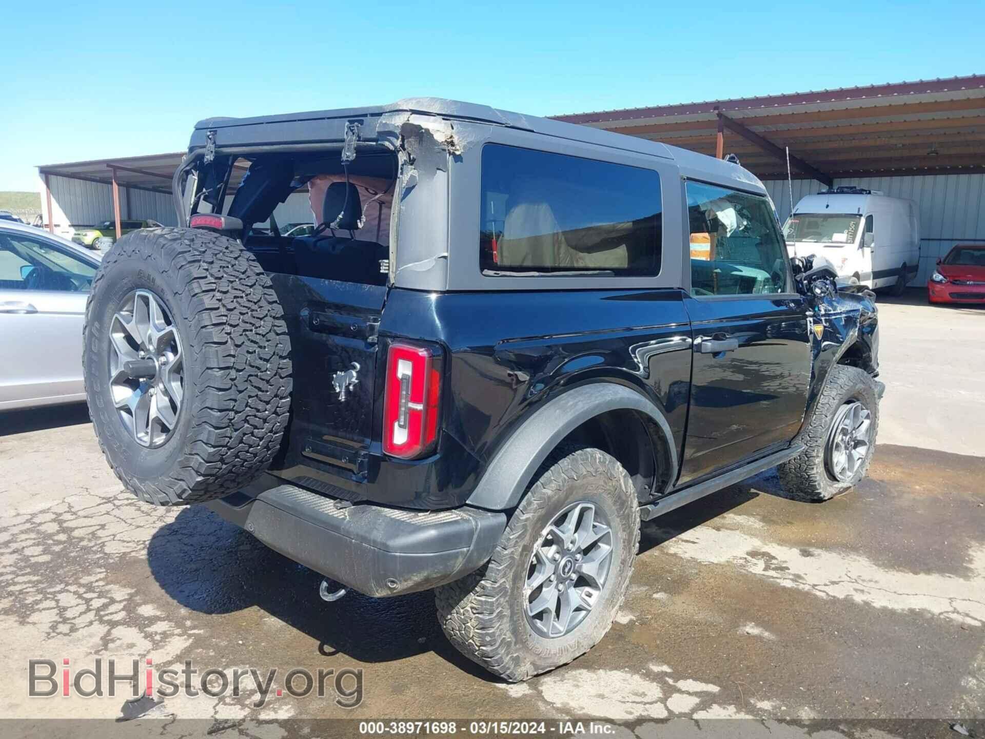 2021 FORD BRONCO - VIN: 1FMDE5CHXMLA60739 - Фото 4