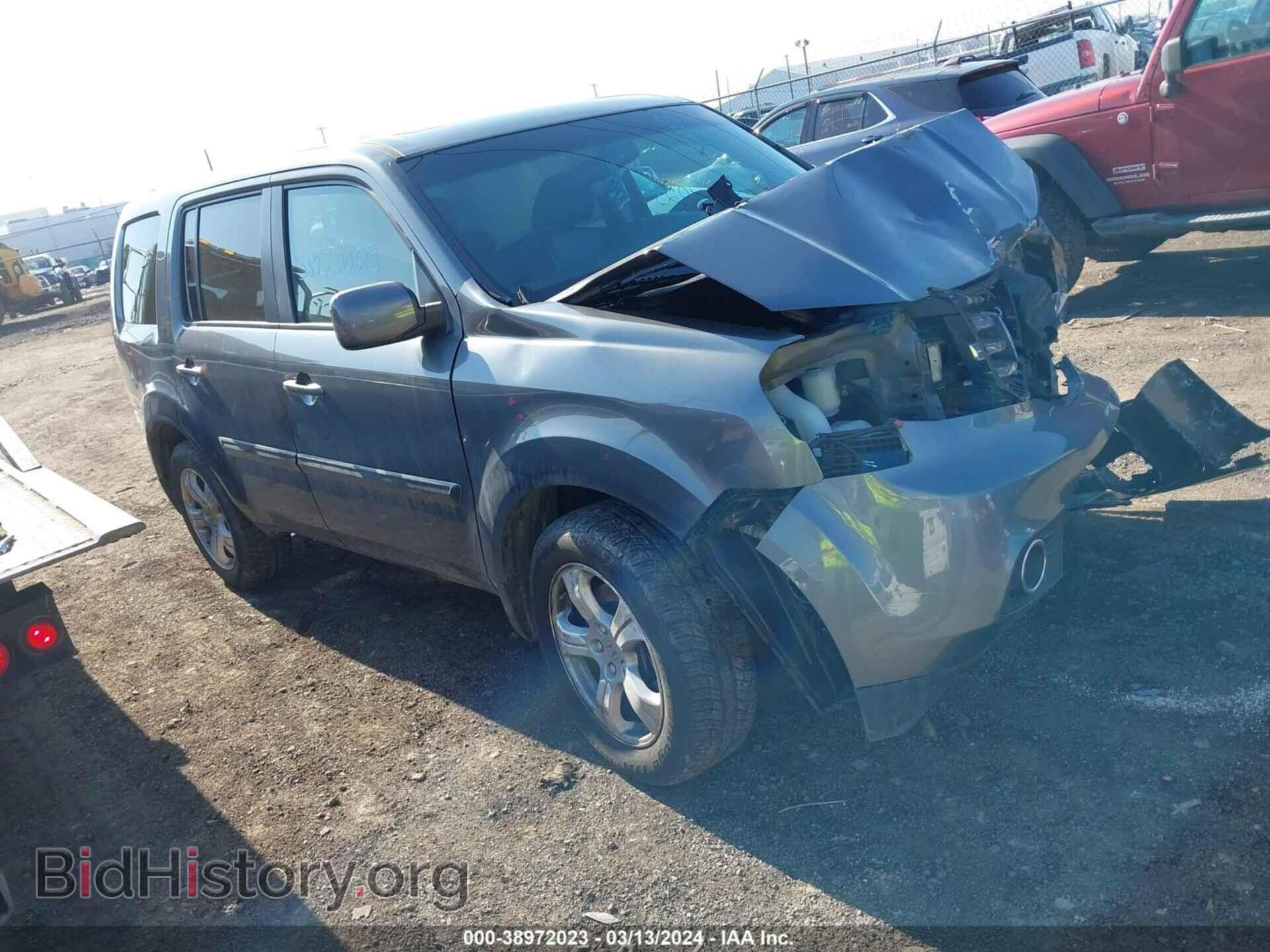 Photo 5FNYF4H76CB013061 - HONDA PILOT 2012