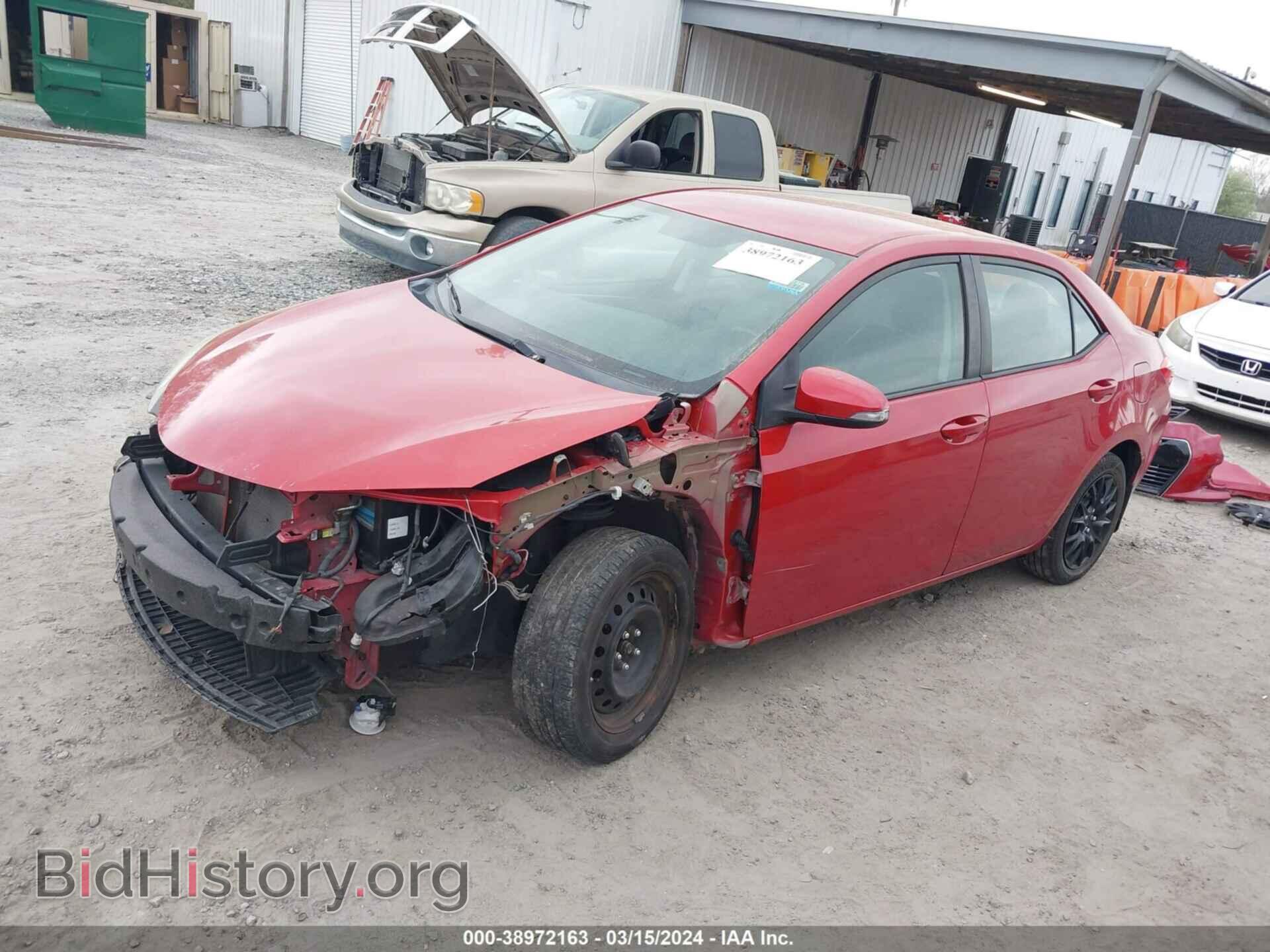 2014 TOYOTA COROLLA - VIN: 2T1BURHE9EC022271 - Фото 2
