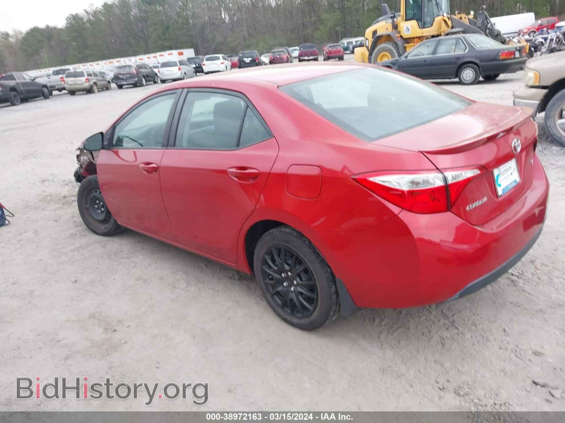 2014 TOYOTA COROLLA - VIN: 2T1BURHE9EC022271 - Фото 3
