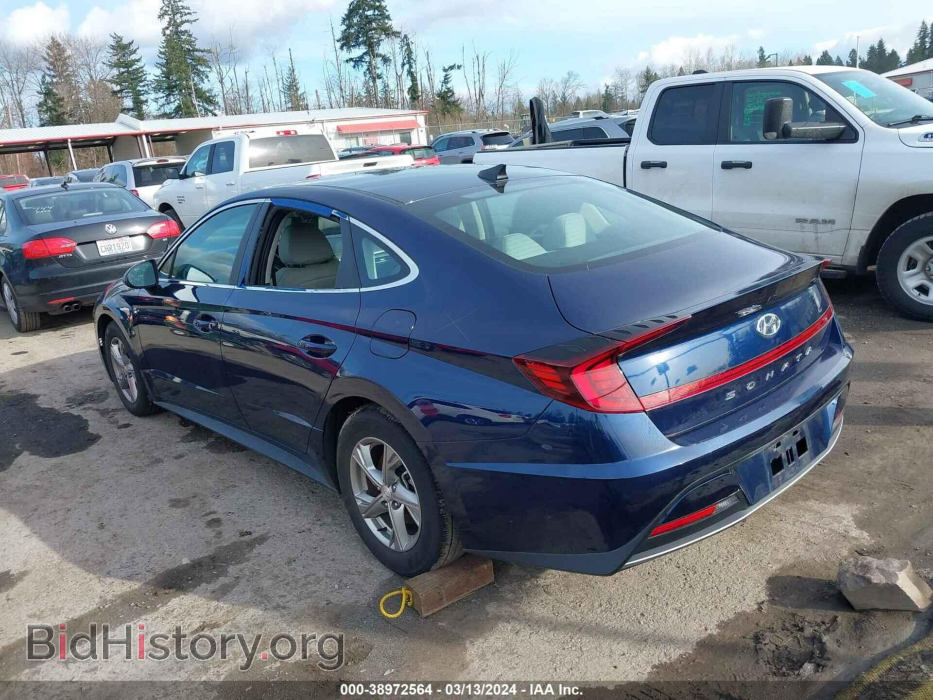 2021 HYUNDAI SONATA - VIN: 5NPEG4JA9MH101689 - Фото 3