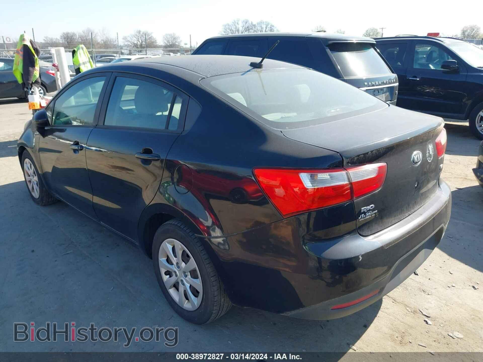 2013 KIA RIO - VIN: KNADM4A34D6228511 - Фото 3
