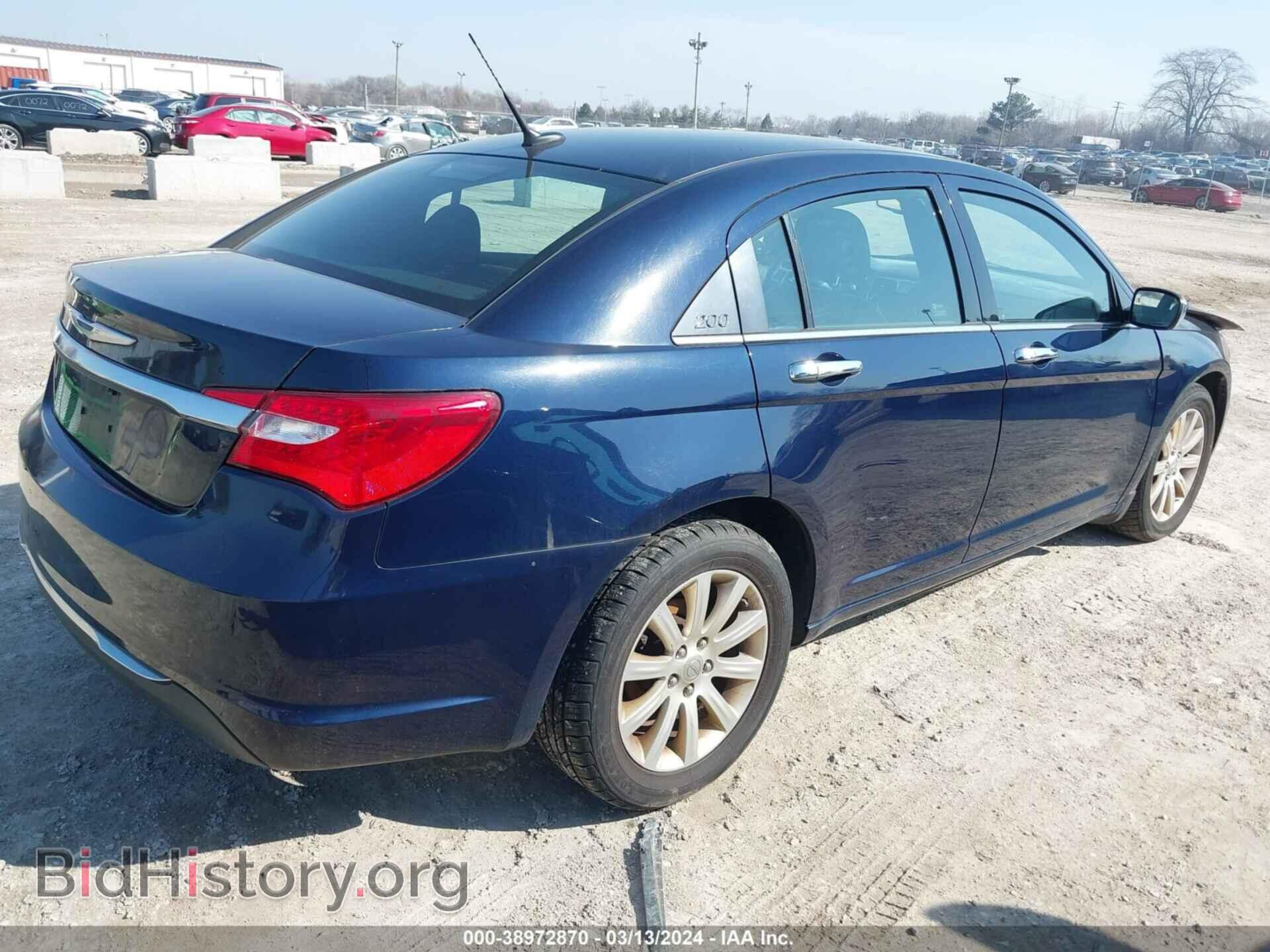 2013 CHRYSLER 200 - VIN: 1C3CCBCG7DN583351 - Photo 4