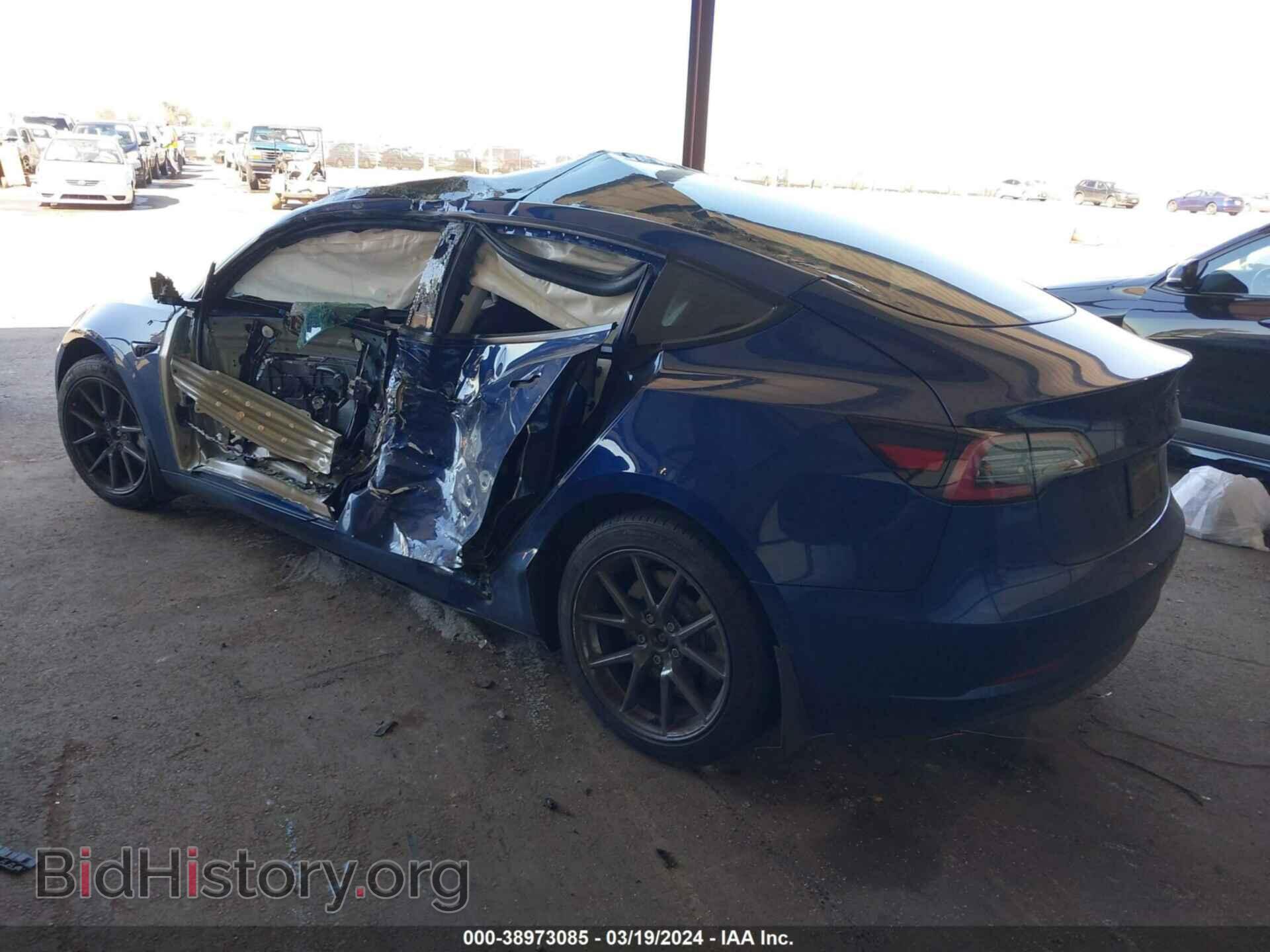 2022 TESLA MODEL 3 - VIN: 5YJ3E1EB0NF109873 - Фото 3