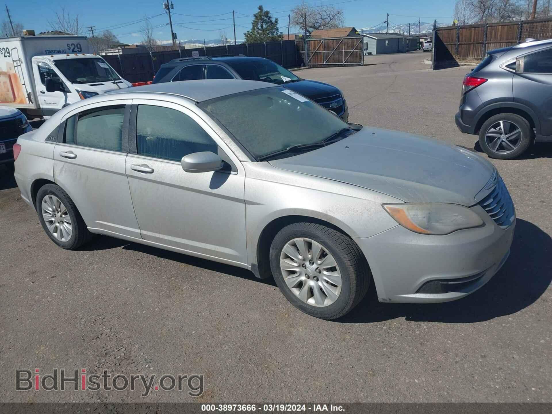 Фотография 1C3CCBAB0CN158141 - CHRYSLER 200 2012