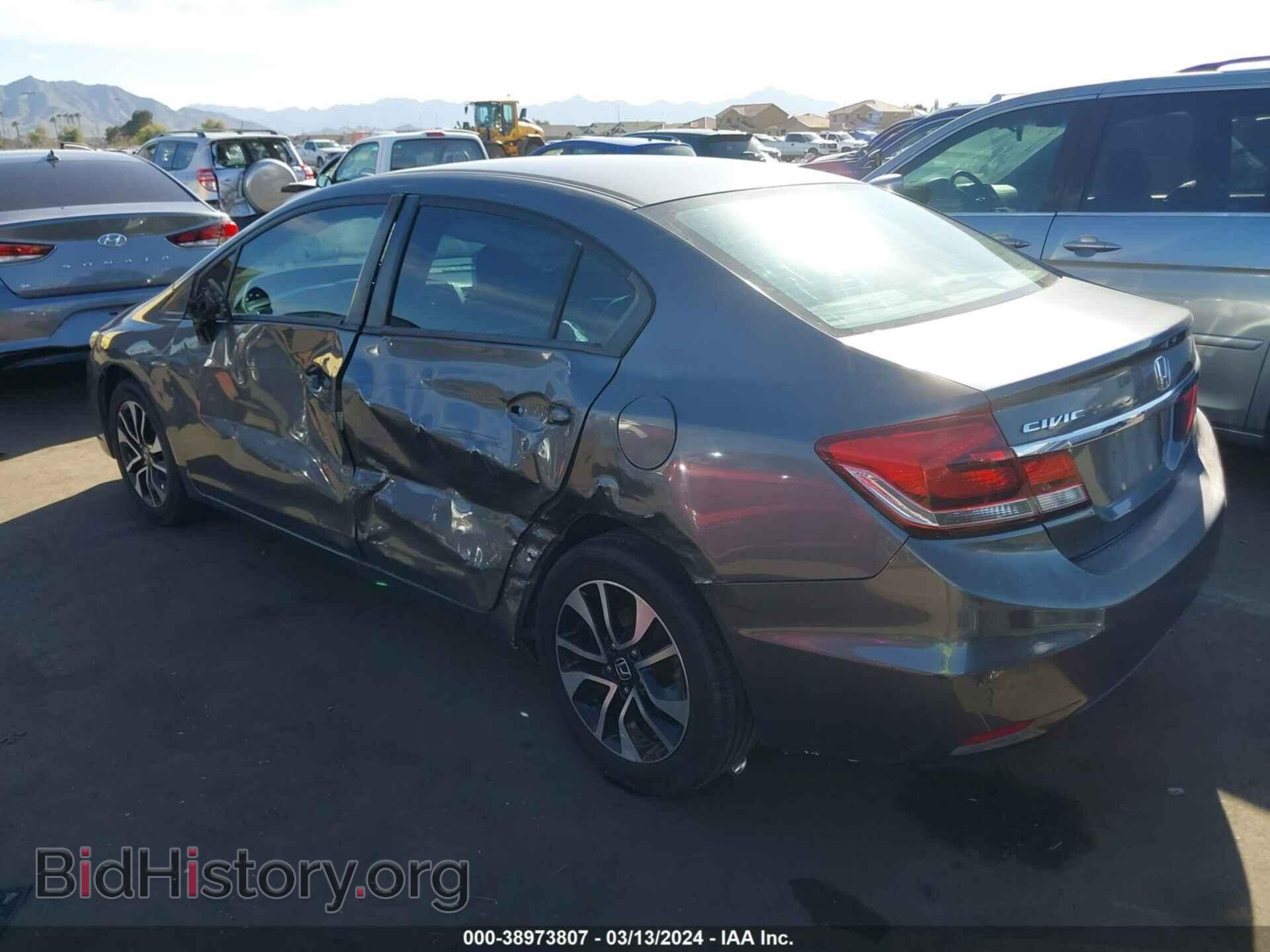 2013 HONDA CIVIC - VIN: 19XFB2F86DE069186 - Photo 3