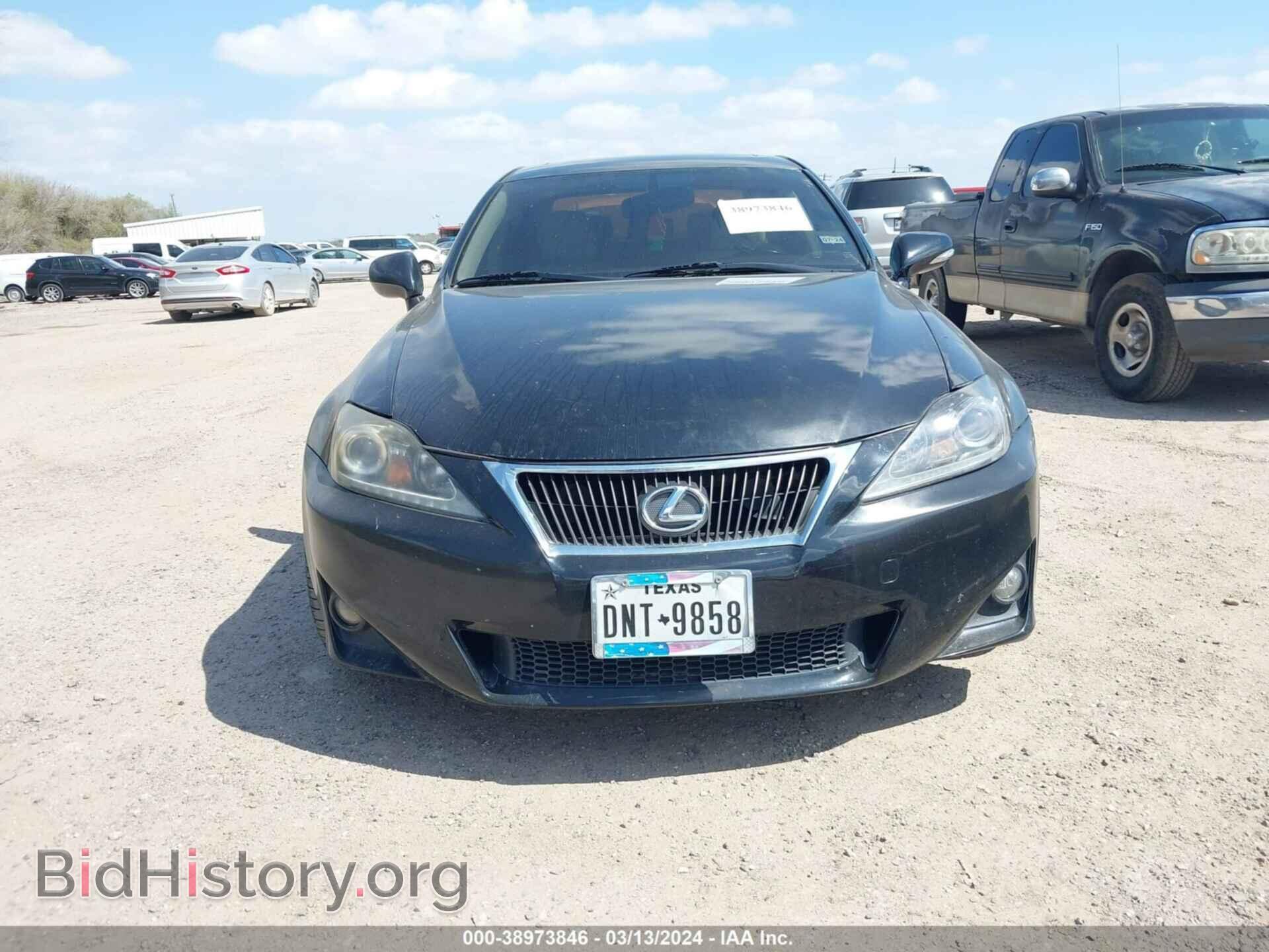 2011 LEXUS IS 250 - VIN: JTHBF5C24B5132460 - Фото 2