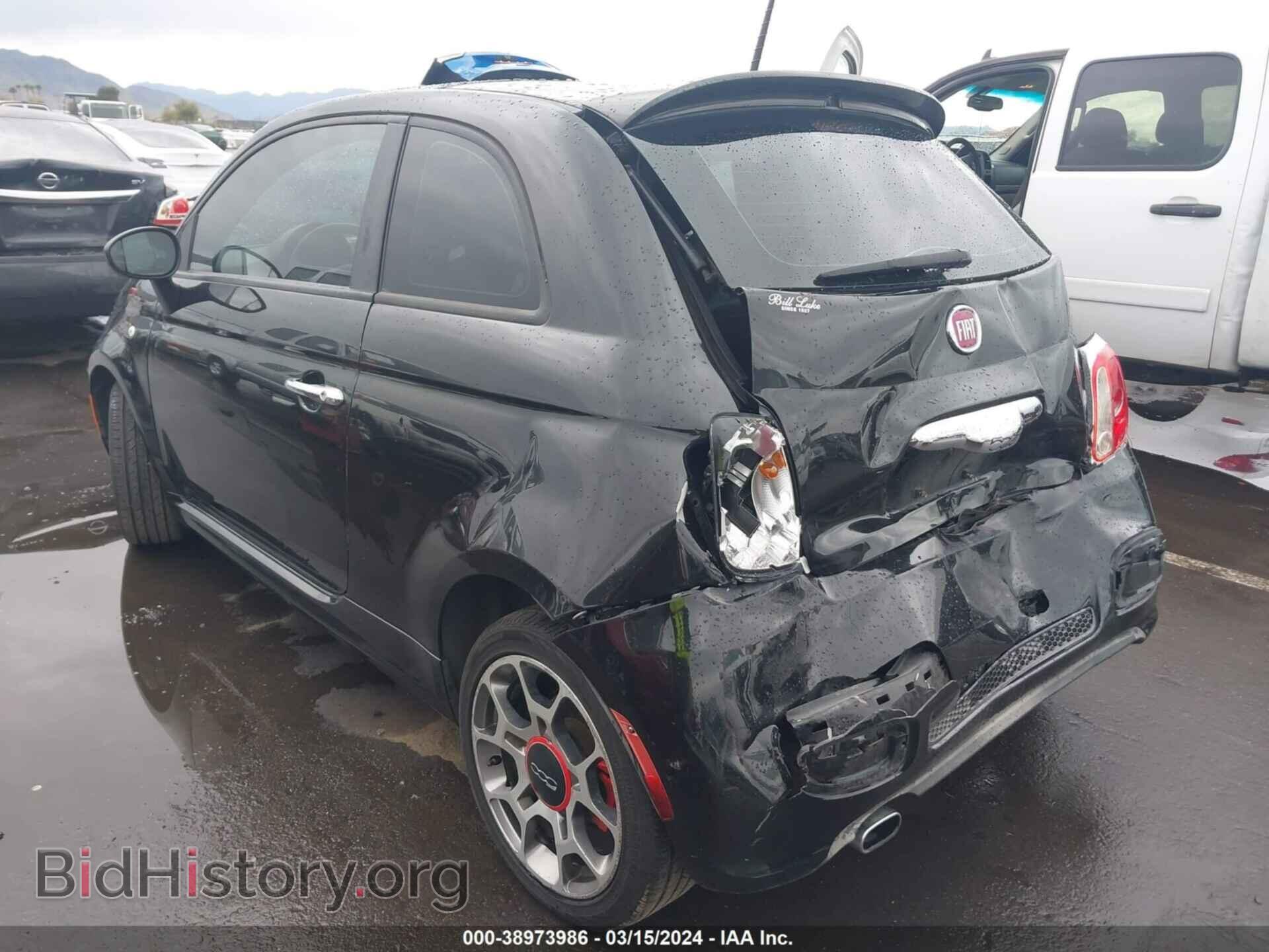 2012 FIAT 500 - VIN: 3C3CFFBR1CT295454 - Фото 3