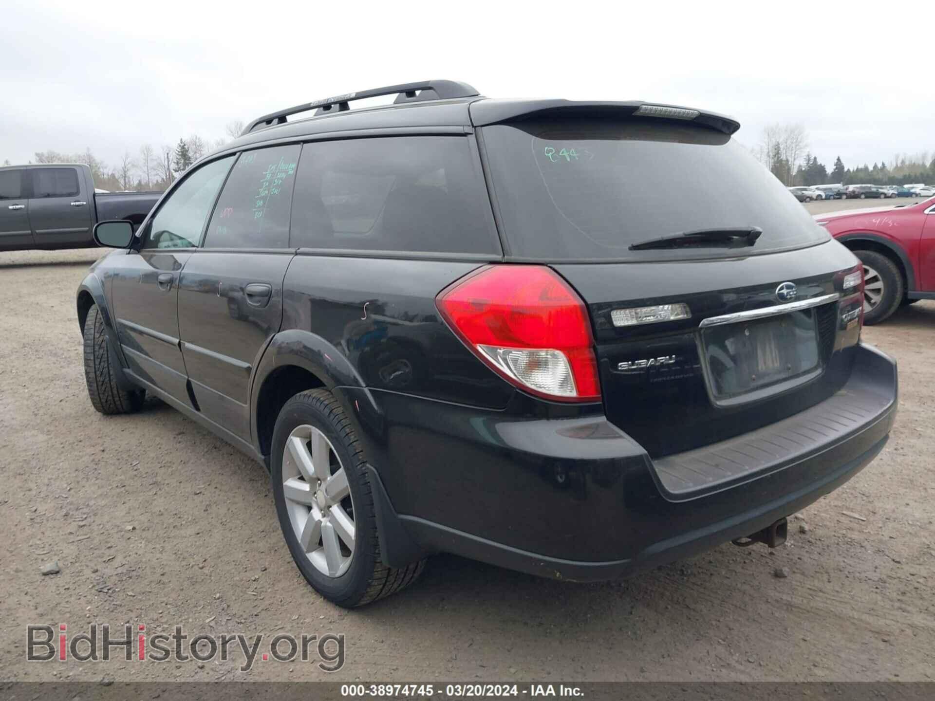 2009 SUBARU OUTBACK - VIN: 4S4BP61C496346879 - Фото 3