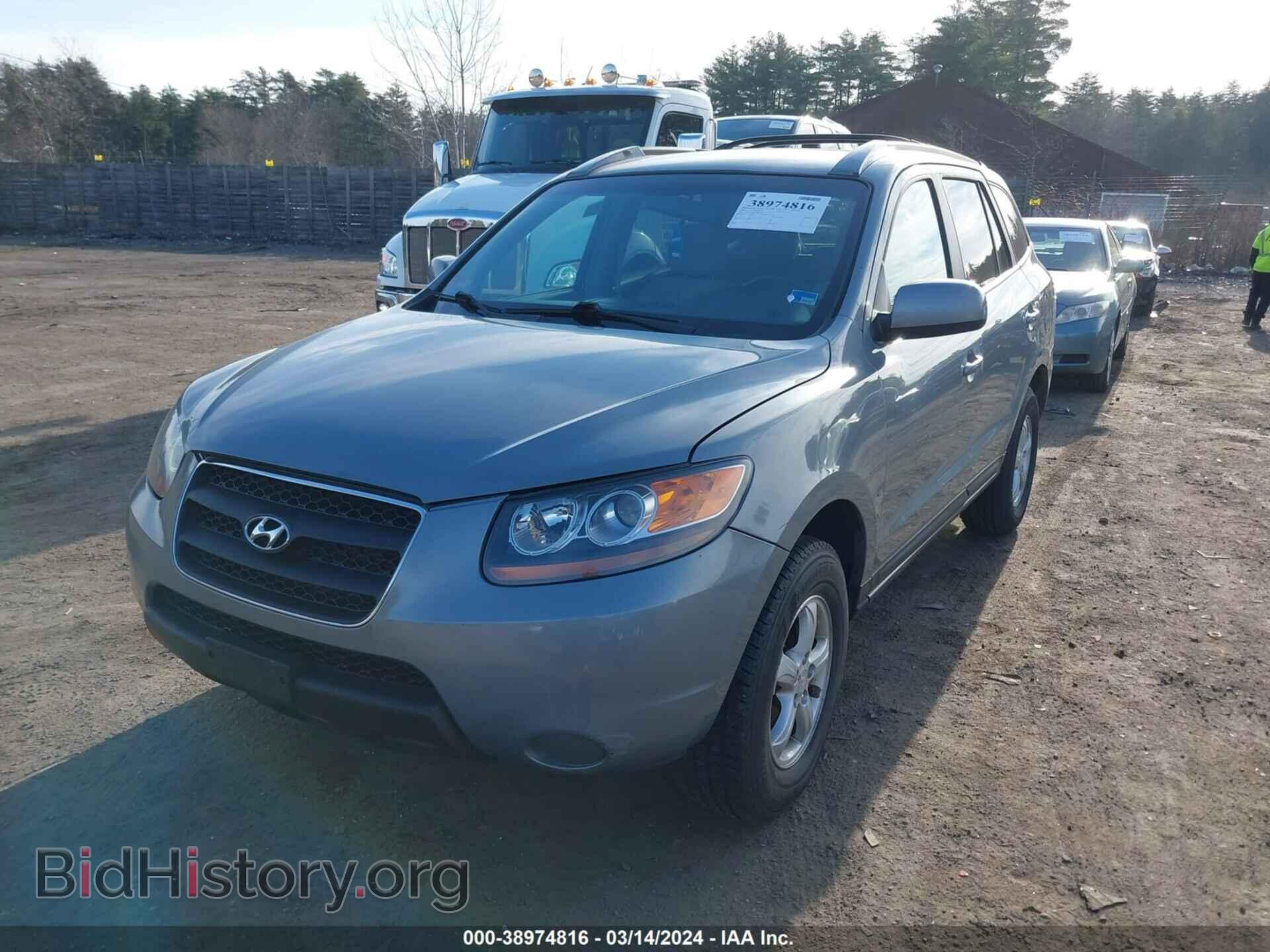 2007 HYUNDAI SANTA FE - VIN: 5NMSG73D27H044796 - Фото 2