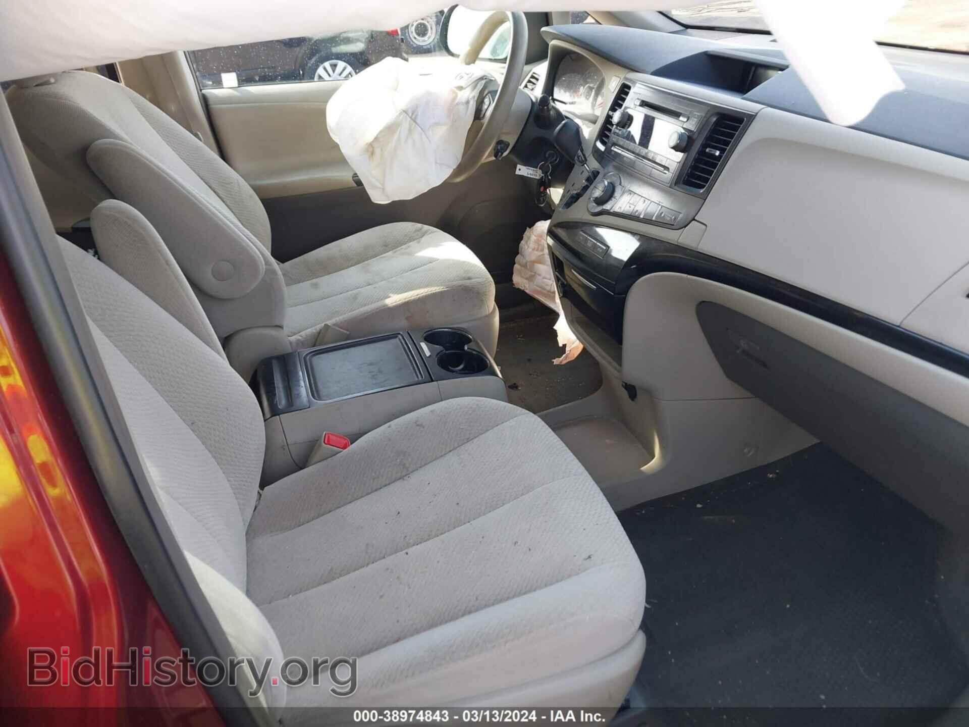 2013 TOYOTA SIENNA - VIN: 5TDKK3DC8DS401839 - Фото 5