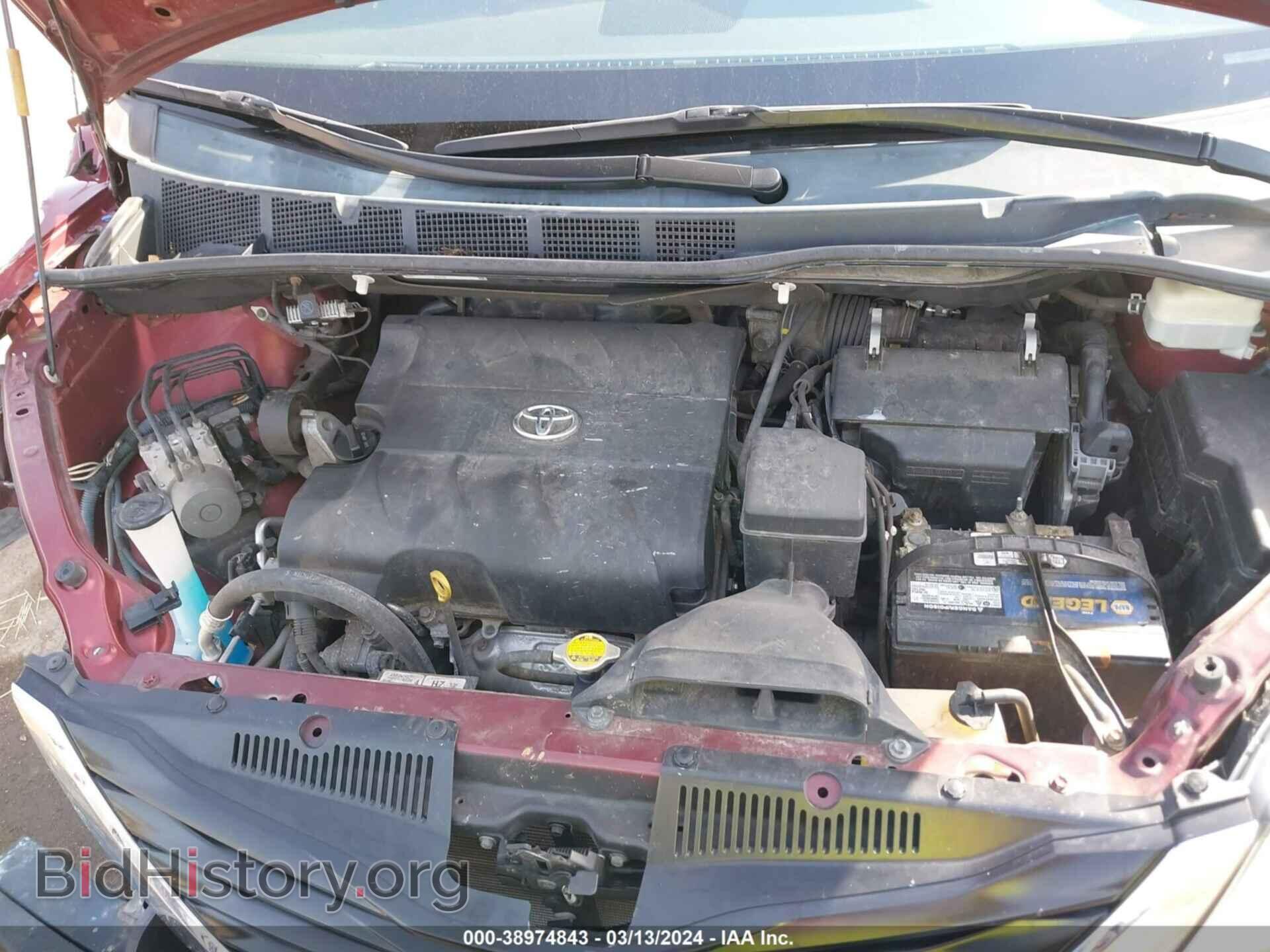 2013 TOYOTA SIENNA - VIN: 5TDKK3DC8DS401839 - Фото 10