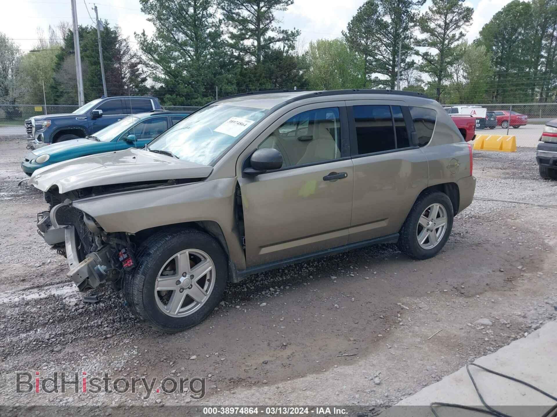 2007 JEEP COMPASS - VIN: 1J8FF47W27D256906 - Фото 2
