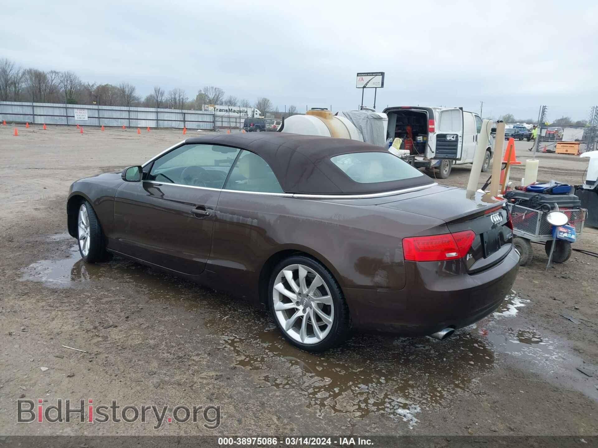 2013 AUDI A5 - VIN: WAULFAFHXDN004870 - Фото 3
