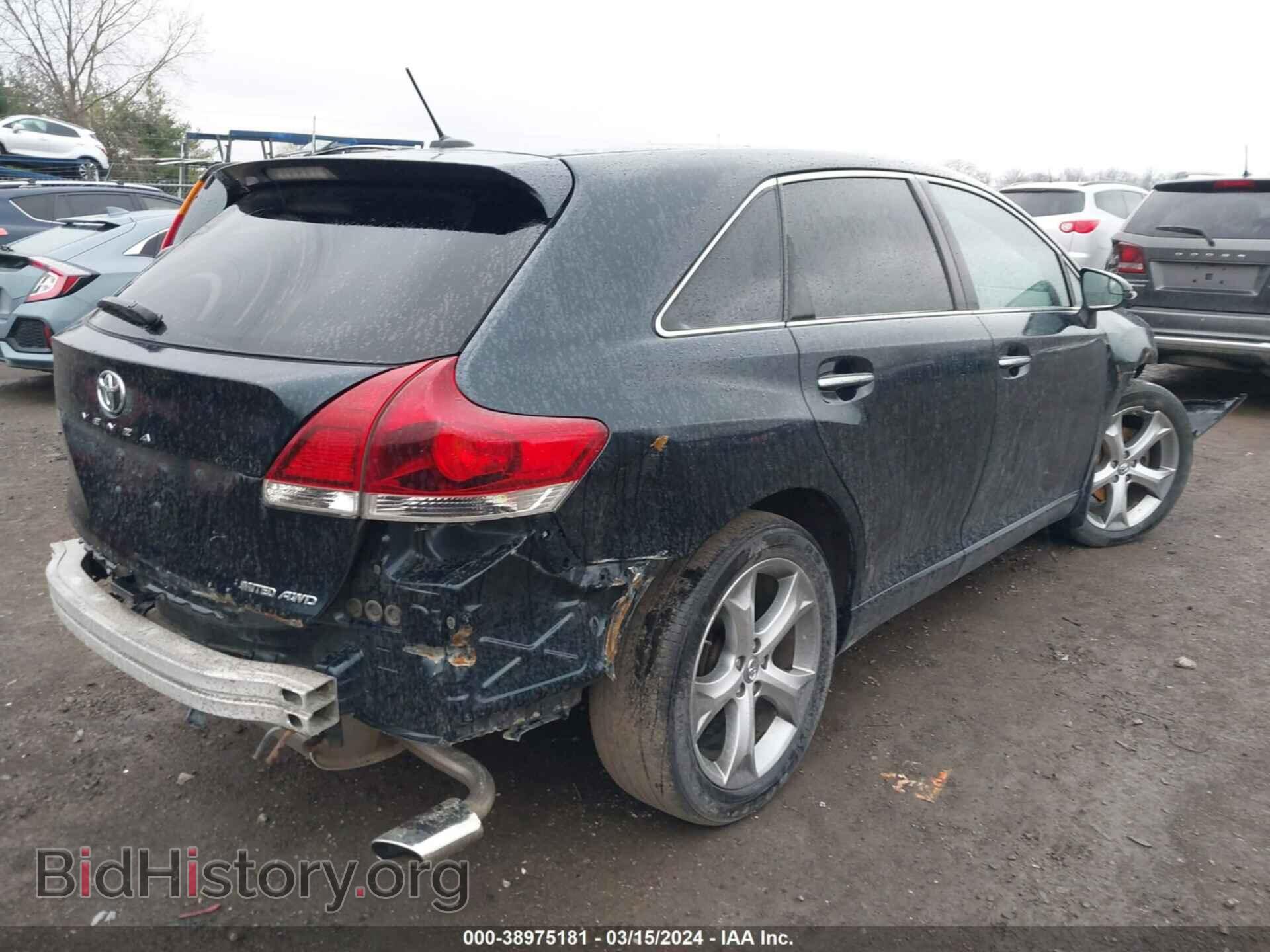 2013 TOYOTA VENZA - VIN: 4T3BK3BB0DU091663 - Фото 4