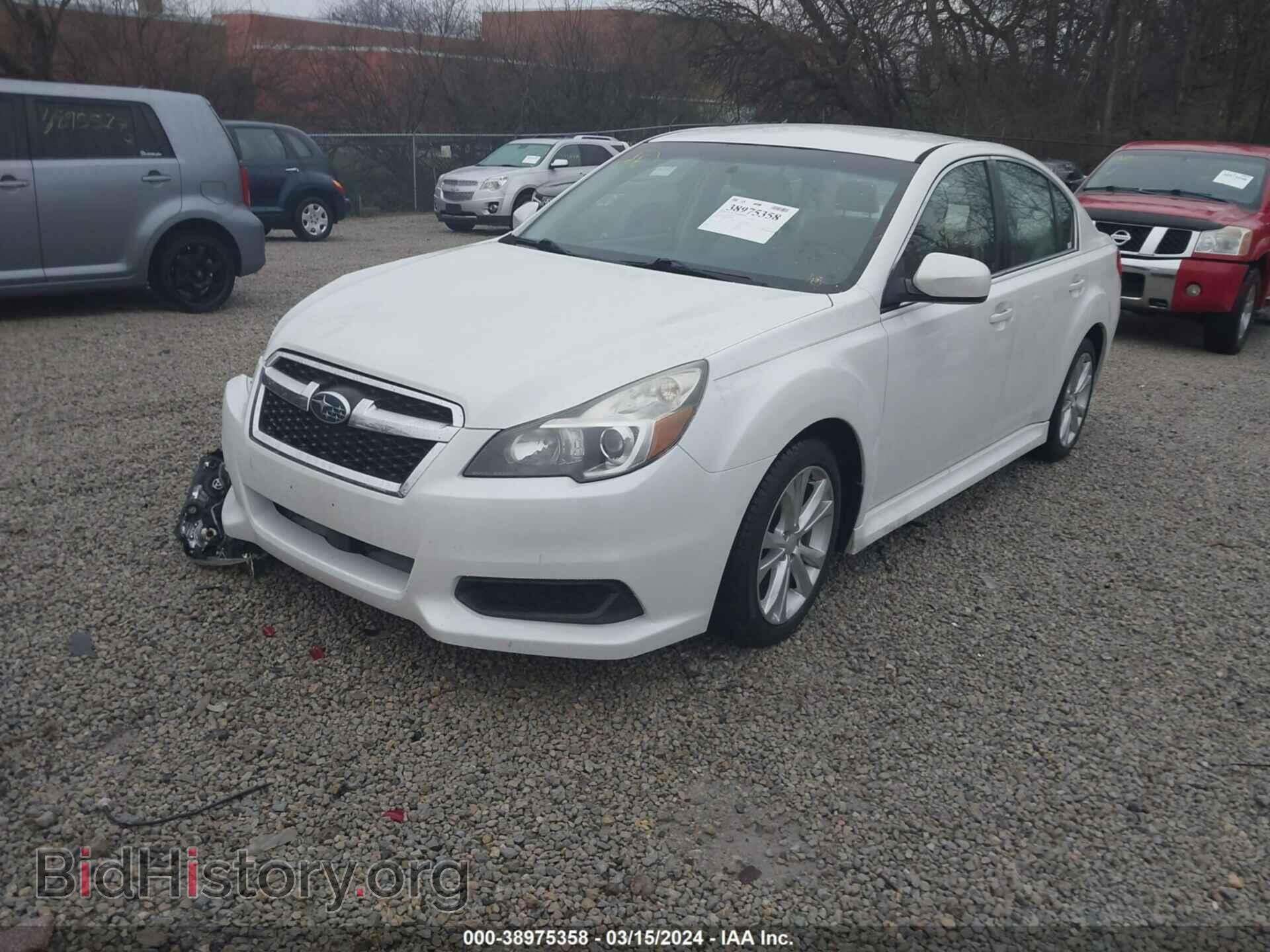 2013 SUBARU LEGACY - VIN: 4S3BMCB65D3025688 - Фото 2