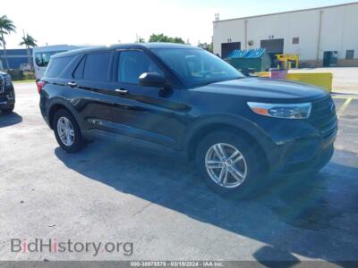 2023 Ford EXPLORER, черный — VIN 1FMSK7BH8PGA42203, IAAI