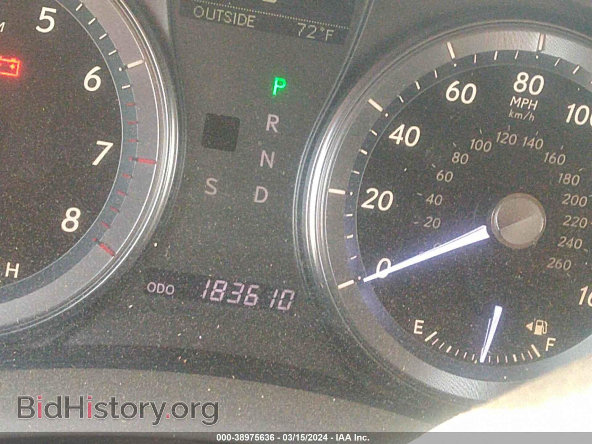 2011 LEXUS ES 350 - VIN: JTHBK1EG7B2436929 - Фото 7