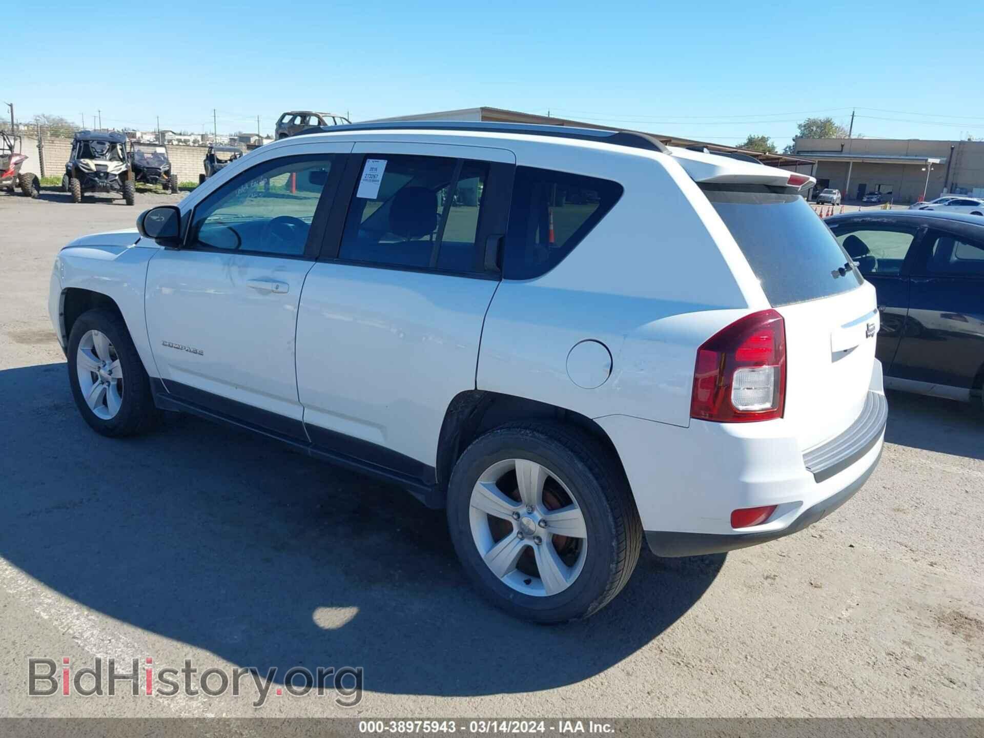 2016 JEEP COMPASS - VIN: 1C4NJCBA0GD754013 - Фото 3