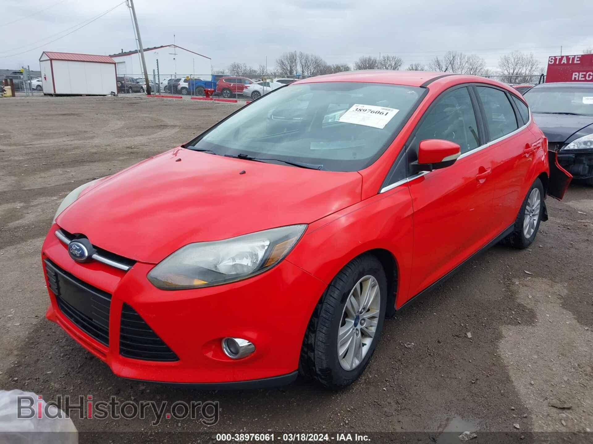 2012 FORD FOCUS - VIN: 1FAHP3M26CL339625 - Фото 2