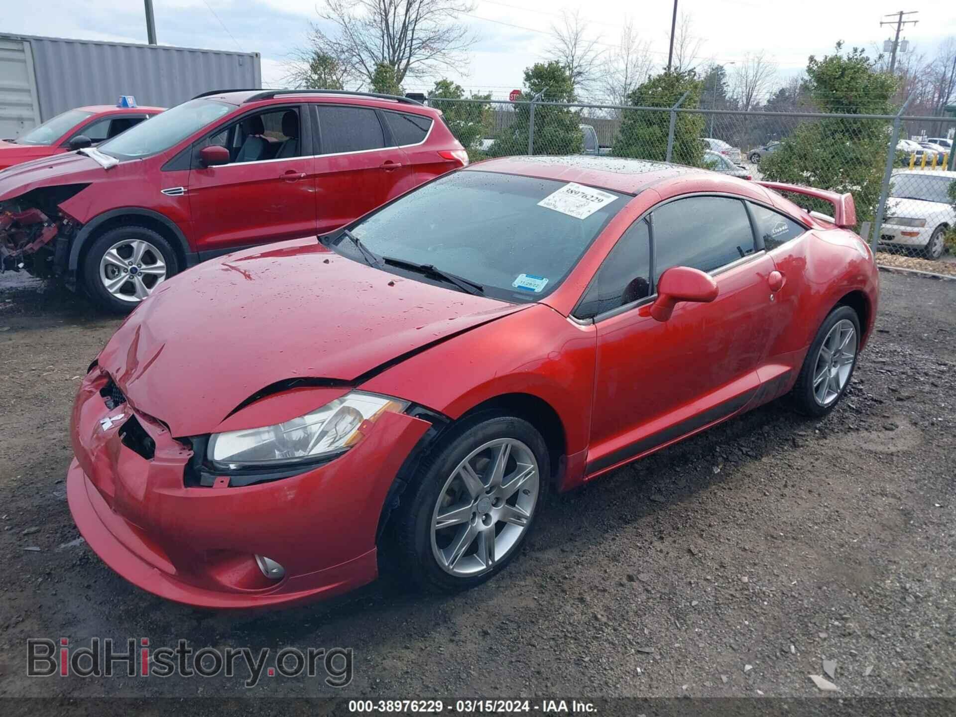 2008 MITSUBISHI ECLIPSE - VIN: 4A3AK64F08E014721 - Photo 2