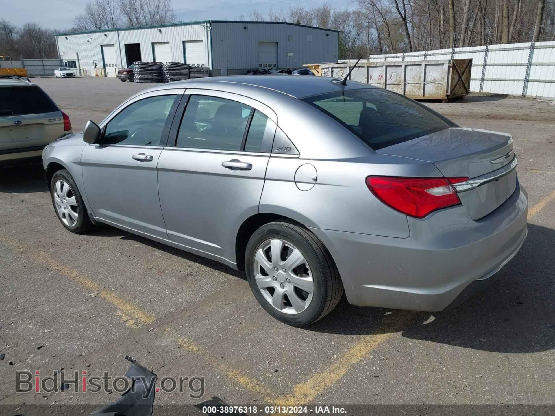2013 CHRYSLER 200 - VIN: 1C3CCBAB3DN634383 - Фото 3