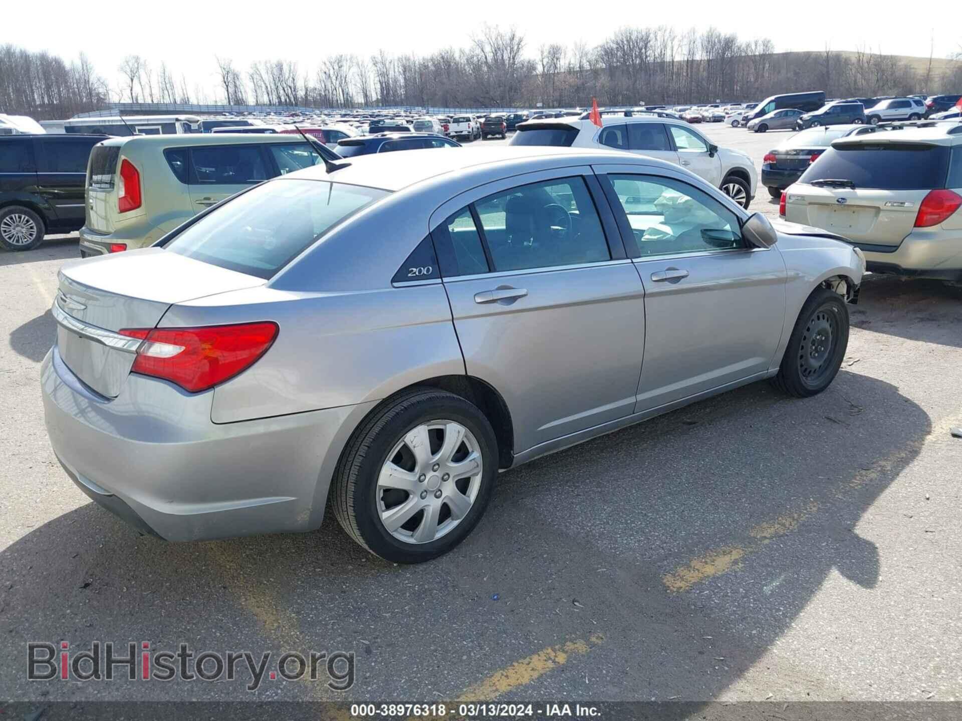 2013 CHRYSLER 200 - VIN: 1C3CCBAB3DN634383 - Фото 4