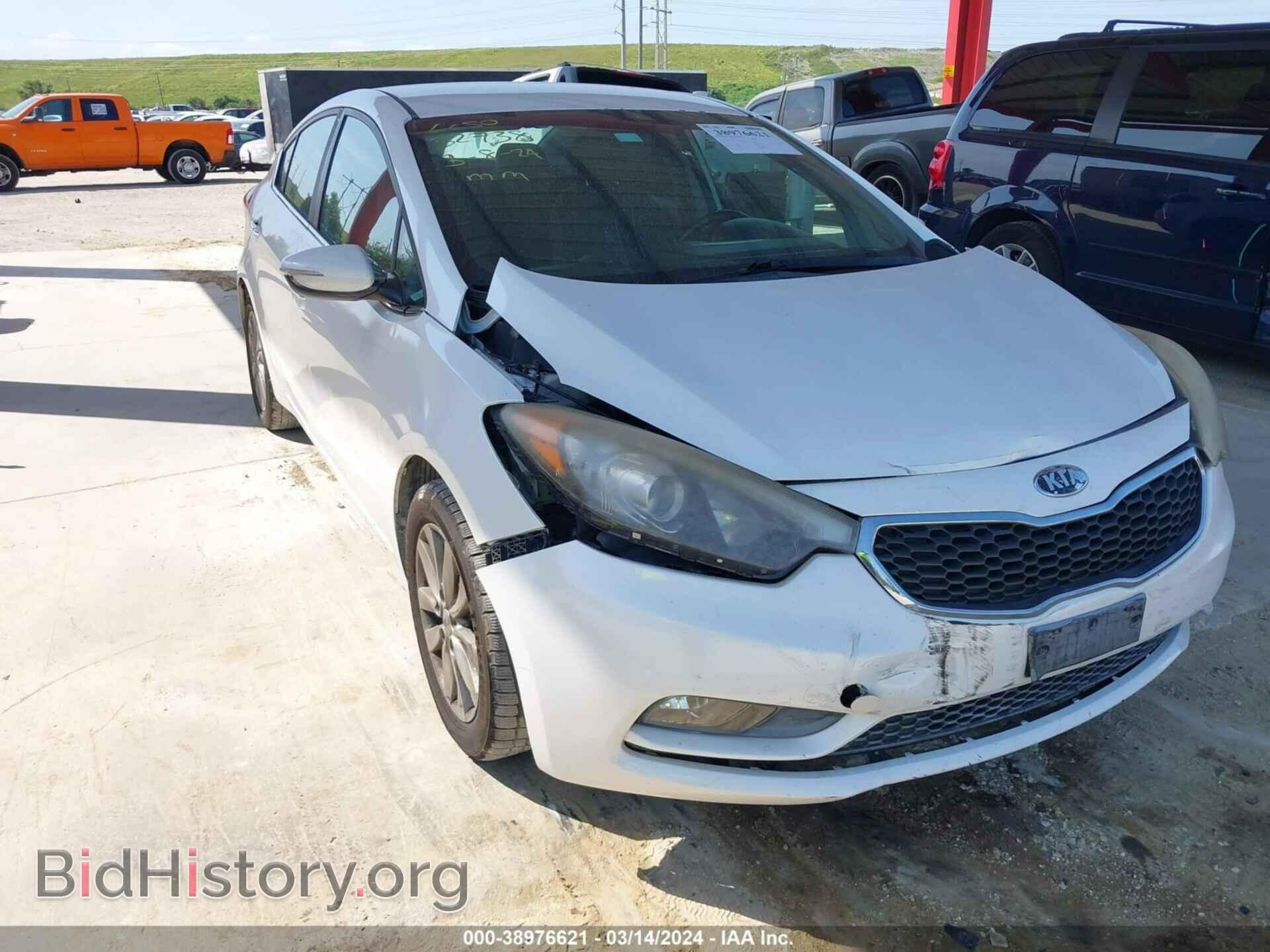 Photo KNAFX4A89F5266272 - KIA FORTE 2015