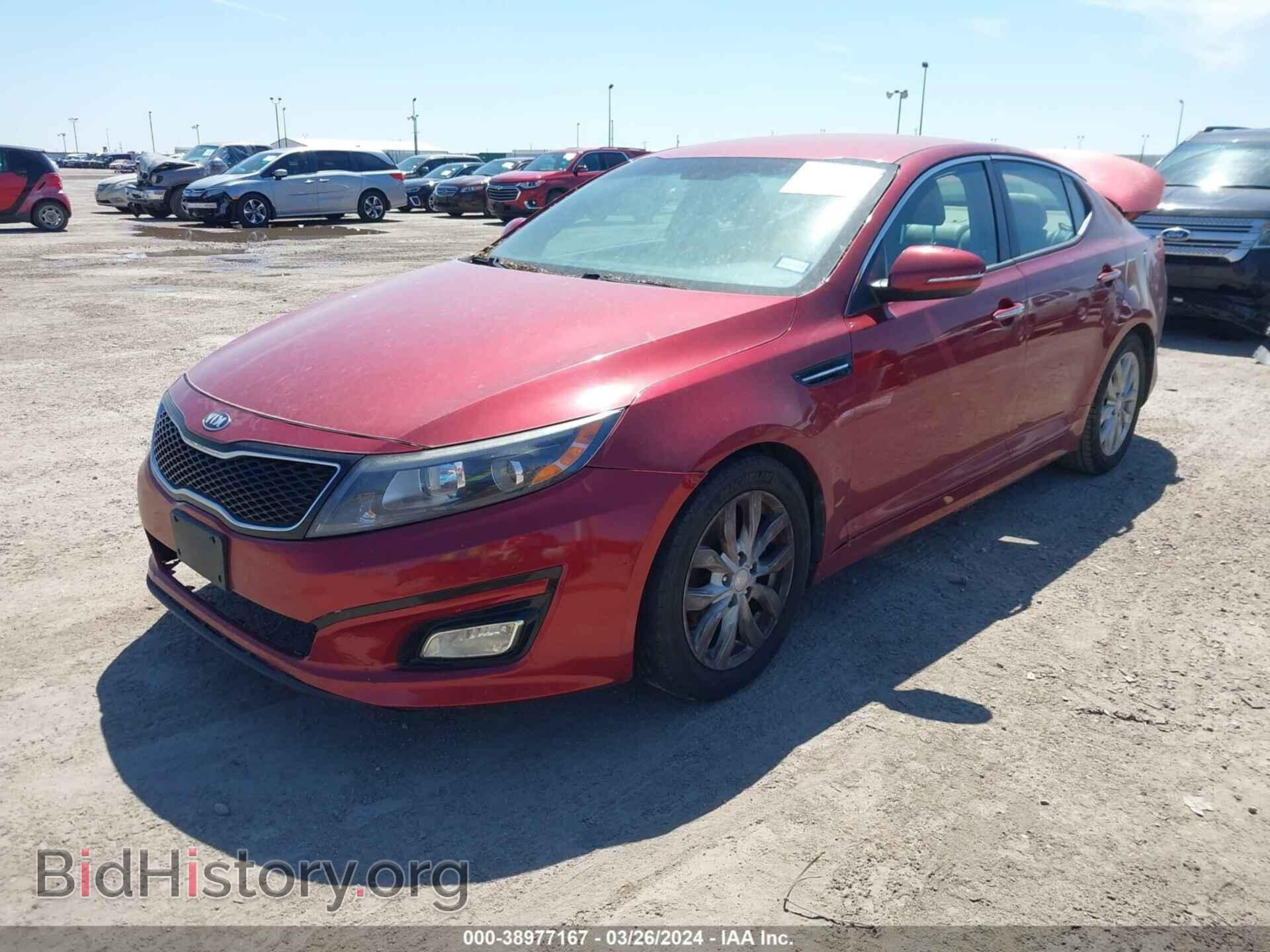 2015 KIA OPTIMA - VIN: 5XXGN4A75FG409685 - Фото 2