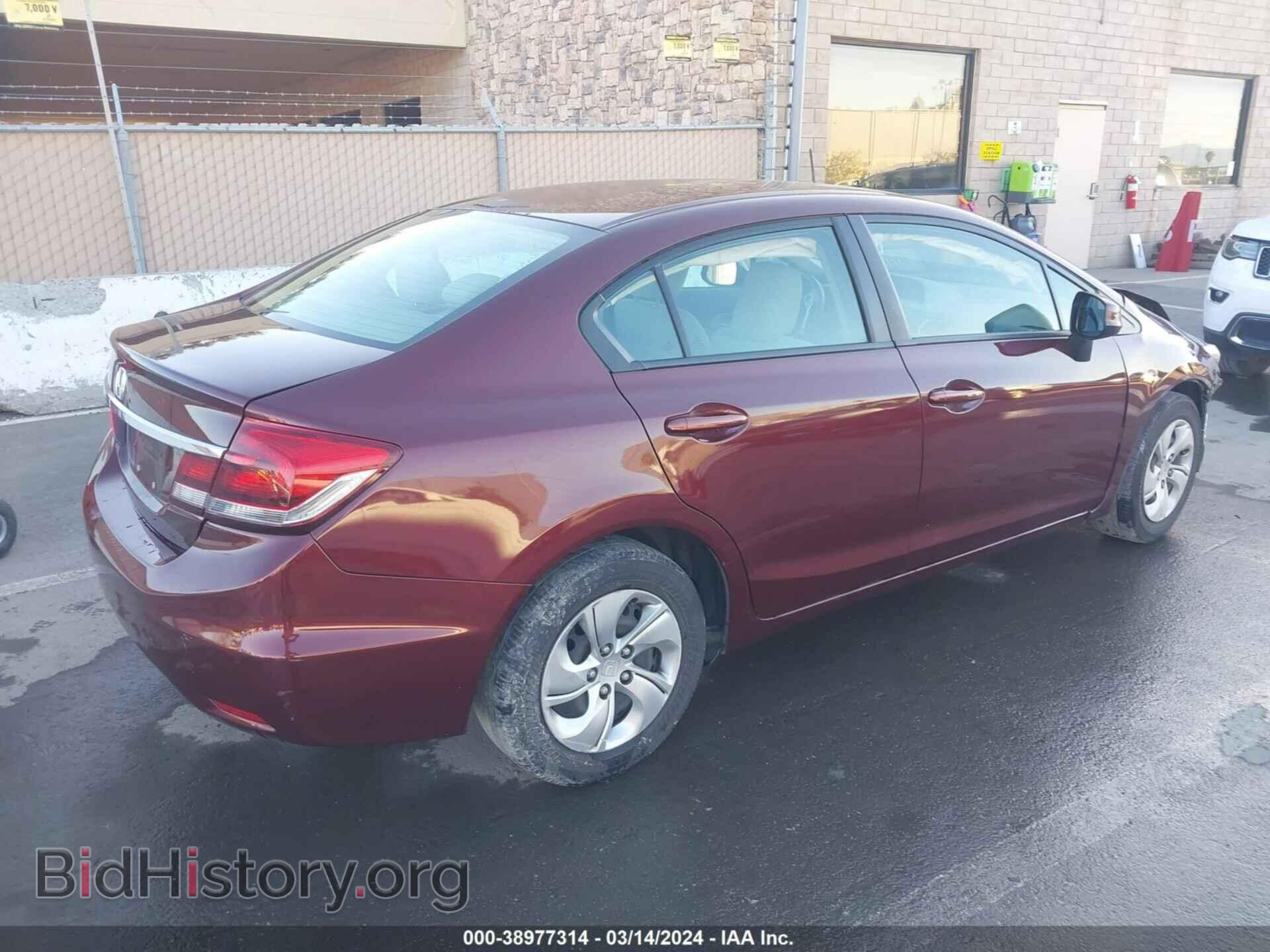 2013 HONDA CIVIC - VIN: 19XFB2F58DE232183 - Фото 4