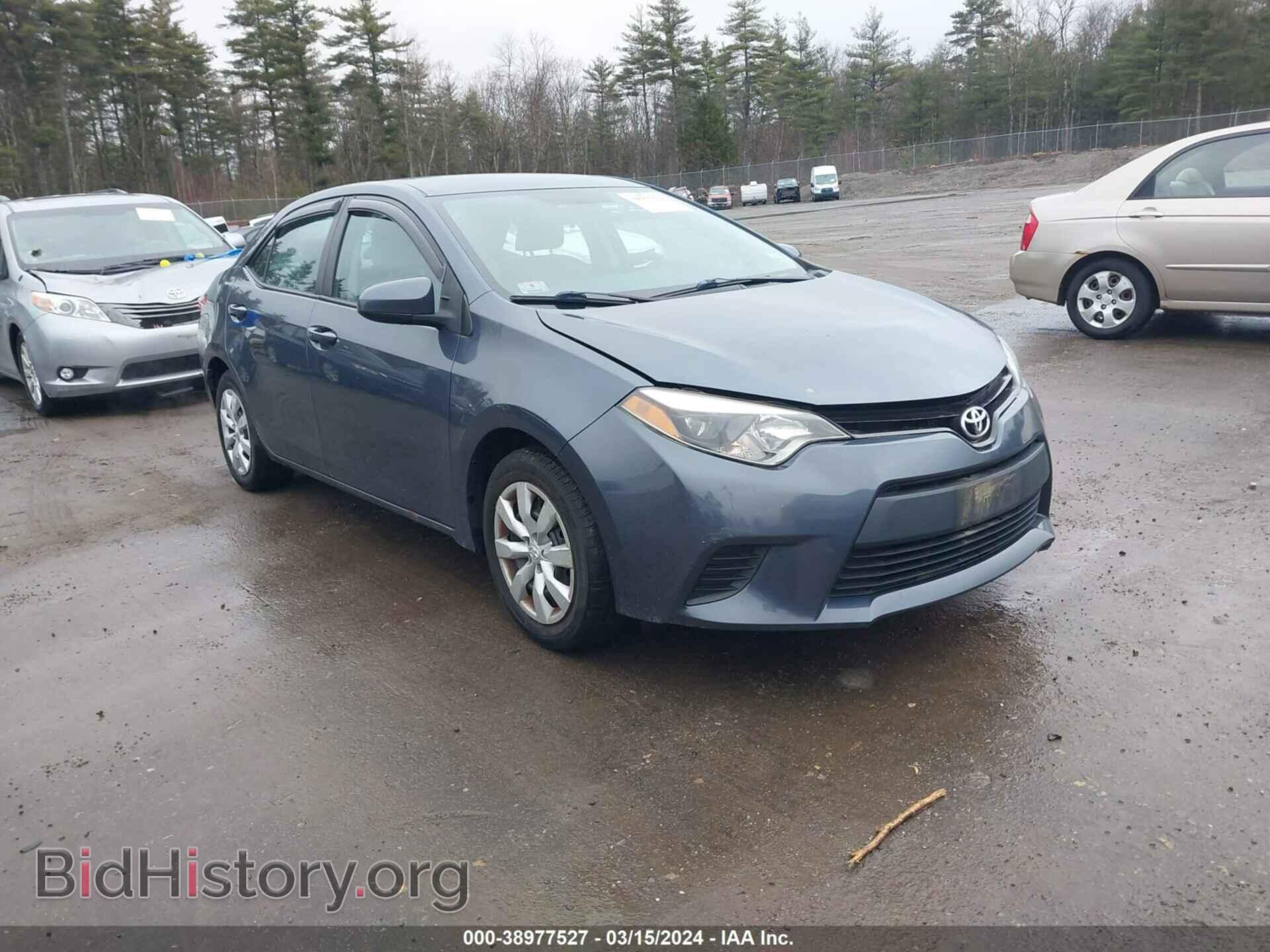 Photo 2T1BURHE3EC117781 - TOYOTA COROLLA 2014