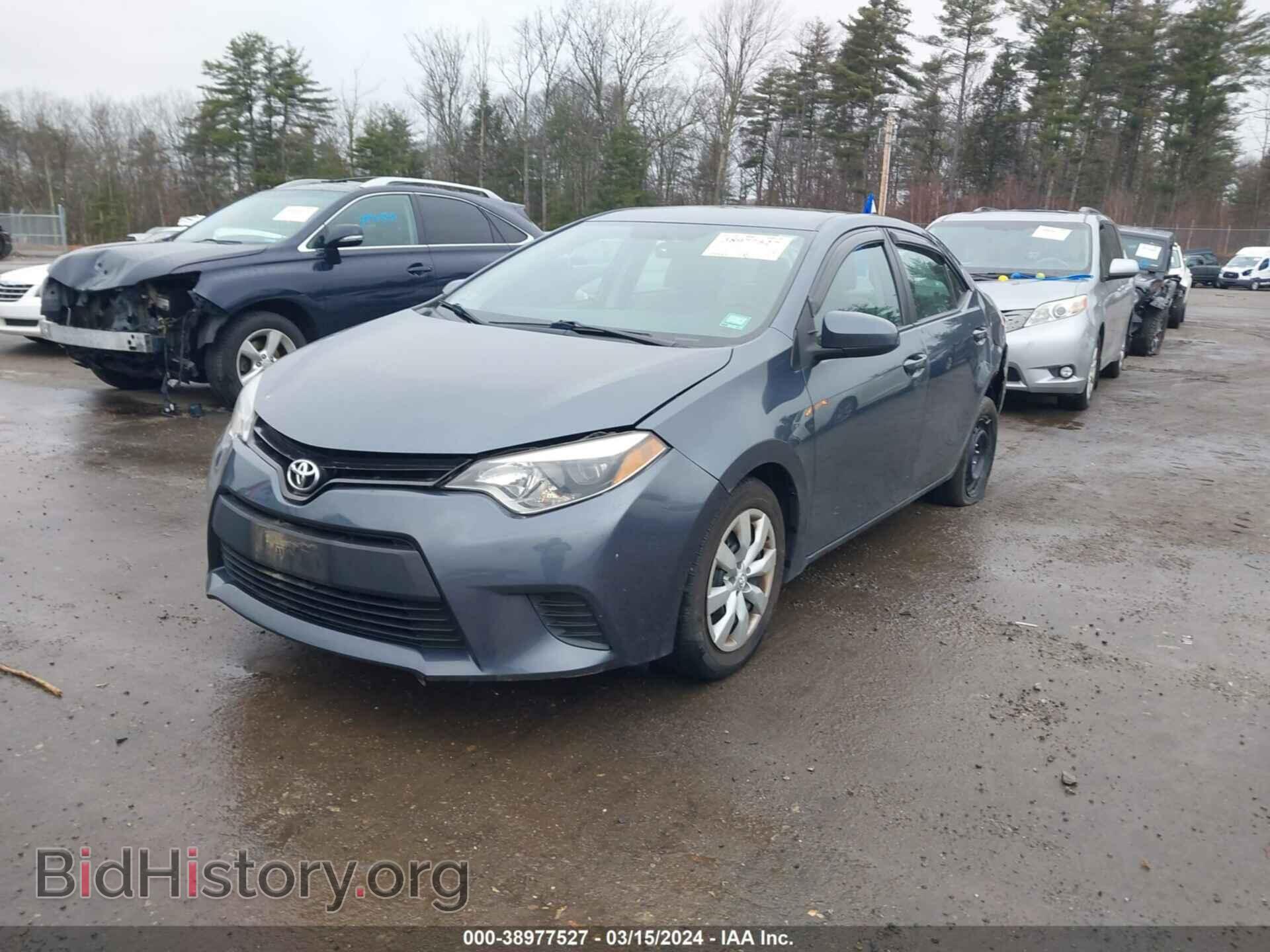 2014 TOYOTA COROLLA - VIN: 2T1BURHE3EC117781 - Фото 2