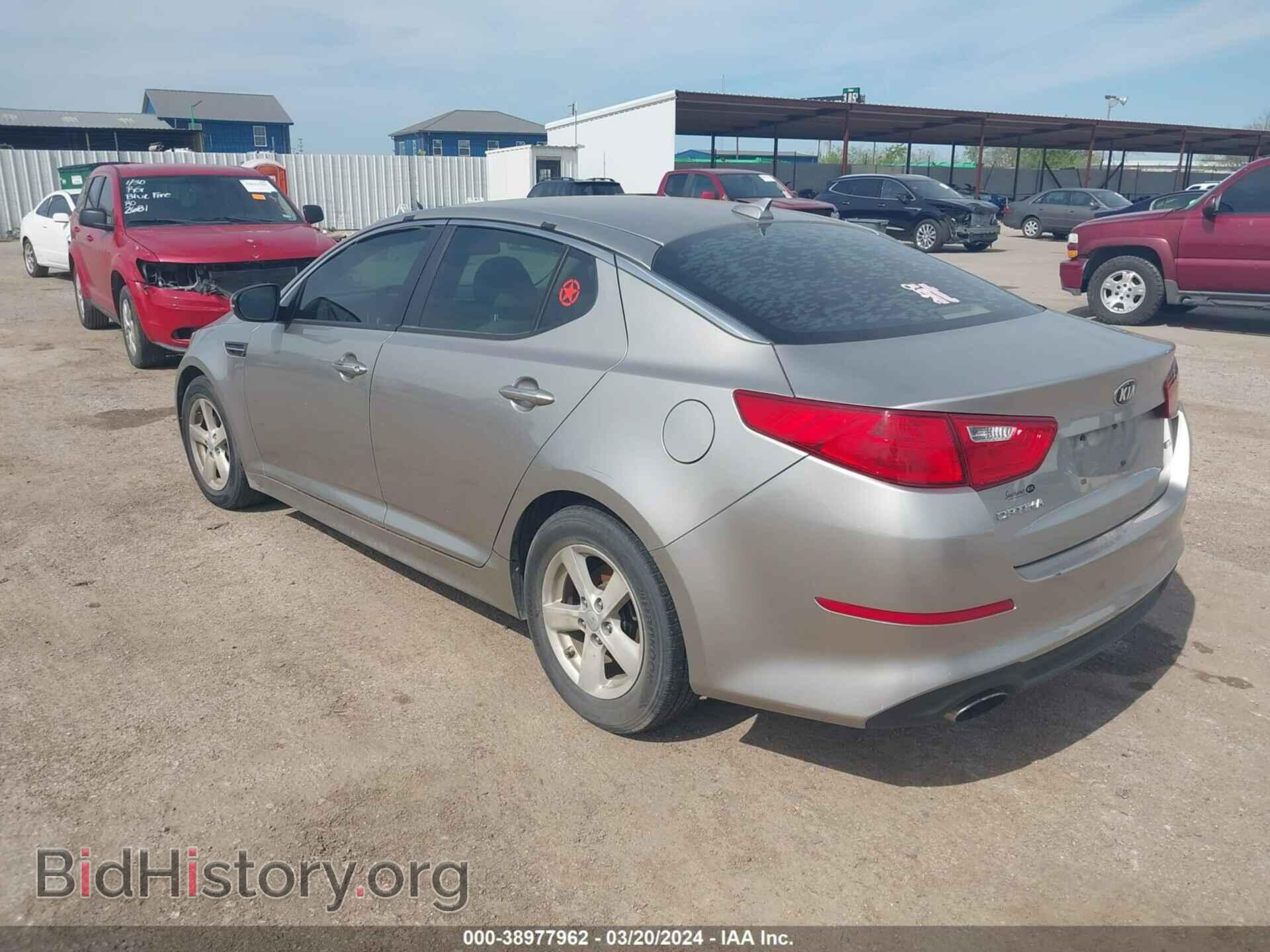 2015 KIA OPTIMA - VIN: KNAGM4A78F5526391 - Фото 3