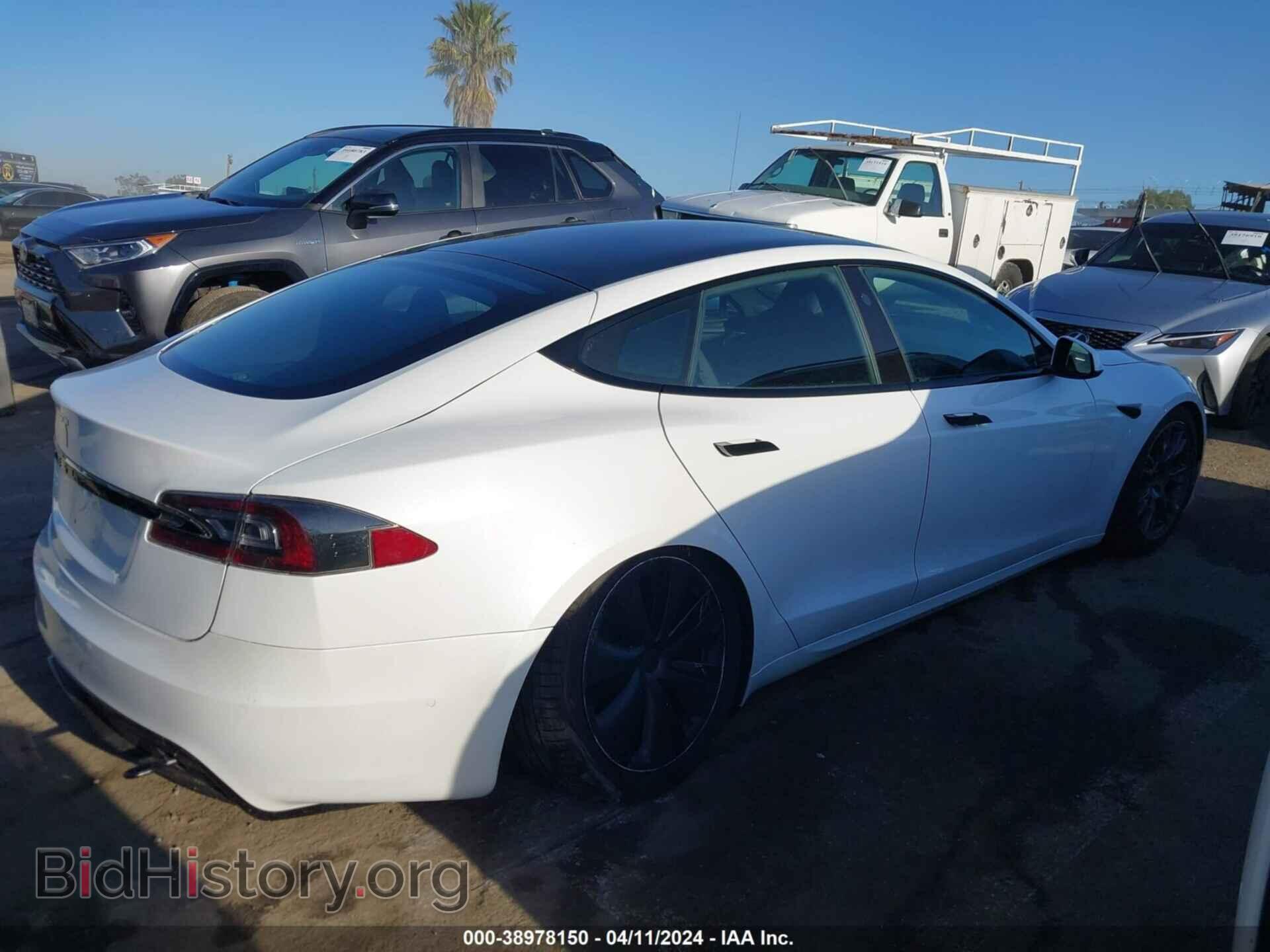 2021 TESLA MODEL S - VIN: 5YJSA1E57MF447013 - Photo 4