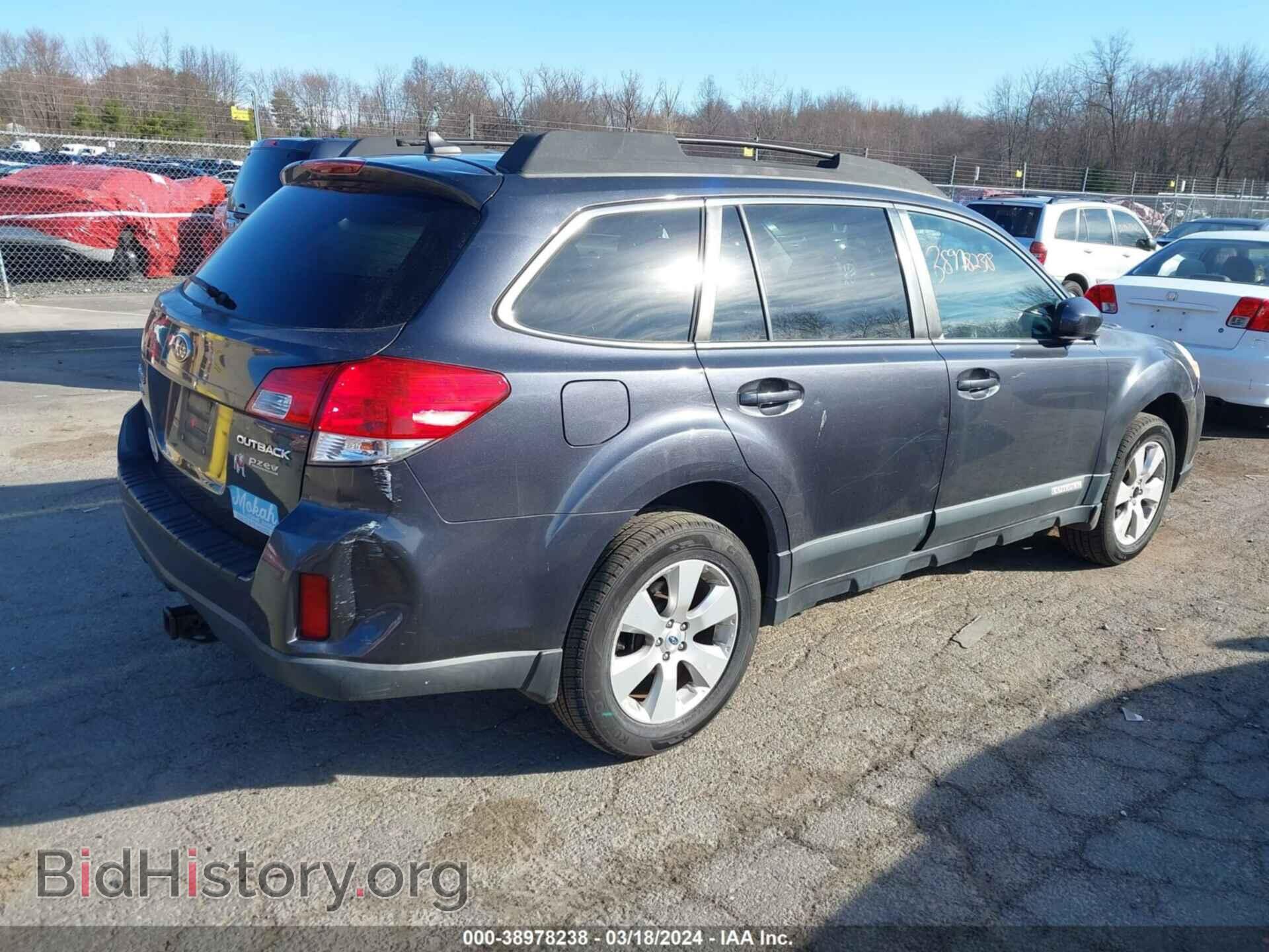2012 SUBARU OUTBACK - VIN: 4S4BRBKC6C3226446 - Фото 4