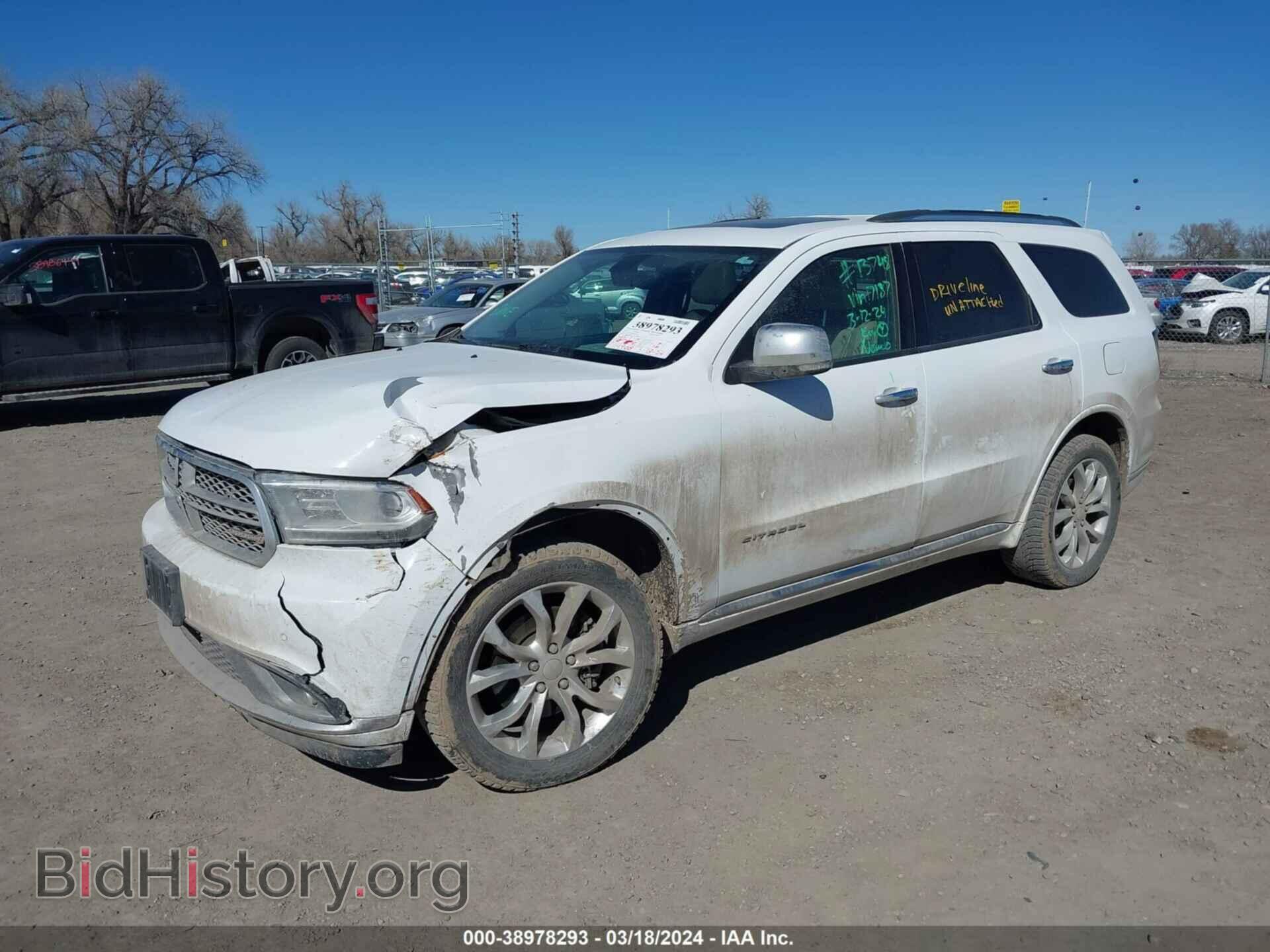 2018 DODGE DURANGO - VIN: 1C4RDJEGXJC187187 - Фото 2