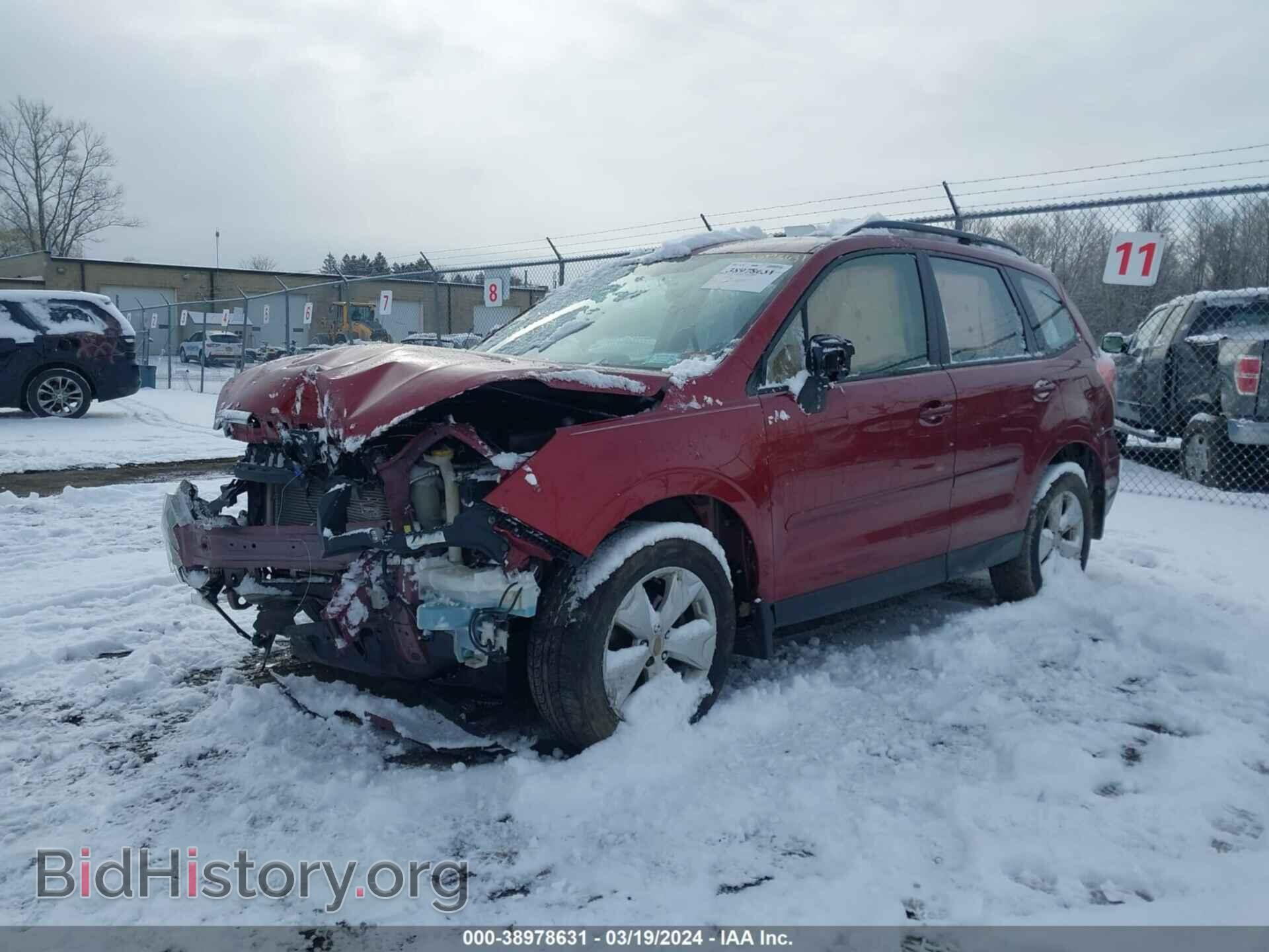 2015 SUBARU FORESTER - VIN: JF2SJABC3FH810060 - Фото 2