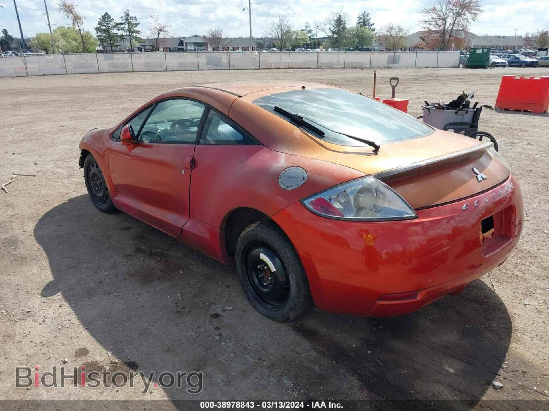 2007 MITSUBISHI ECLIPSE - VIN: 4A3AK24F87E053483 - Фото 3