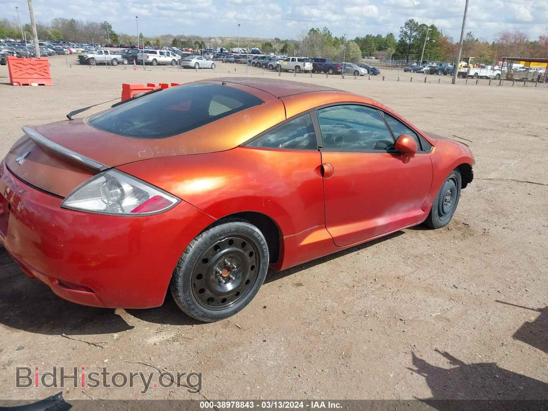 2007 MITSUBISHI ECLIPSE - VIN: 4A3AK24F87E053483 - Фото 4