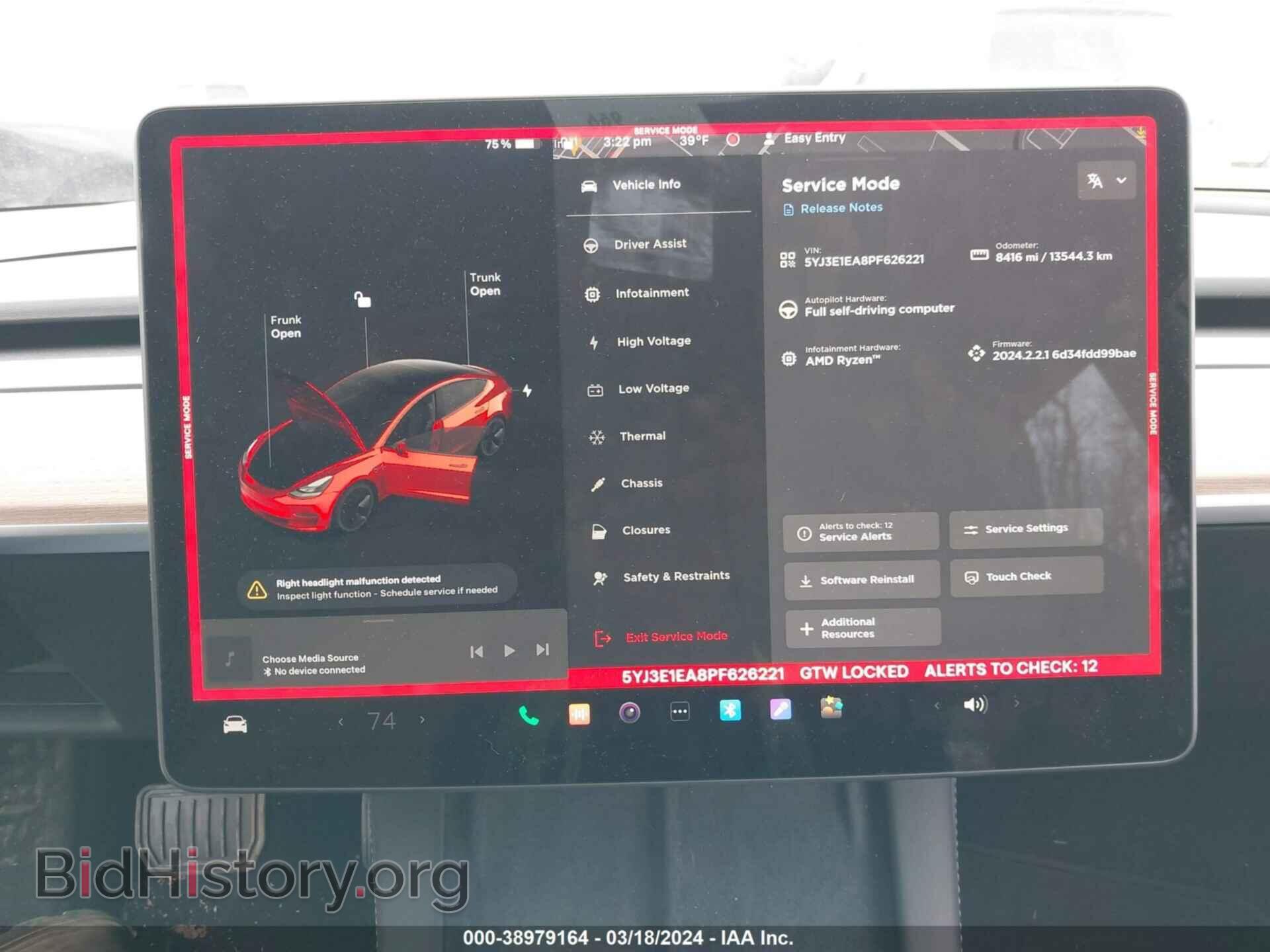2023 TESLA MODEL 3 - VIN: 5YJ3E1EA8PF626221 - Фото 18